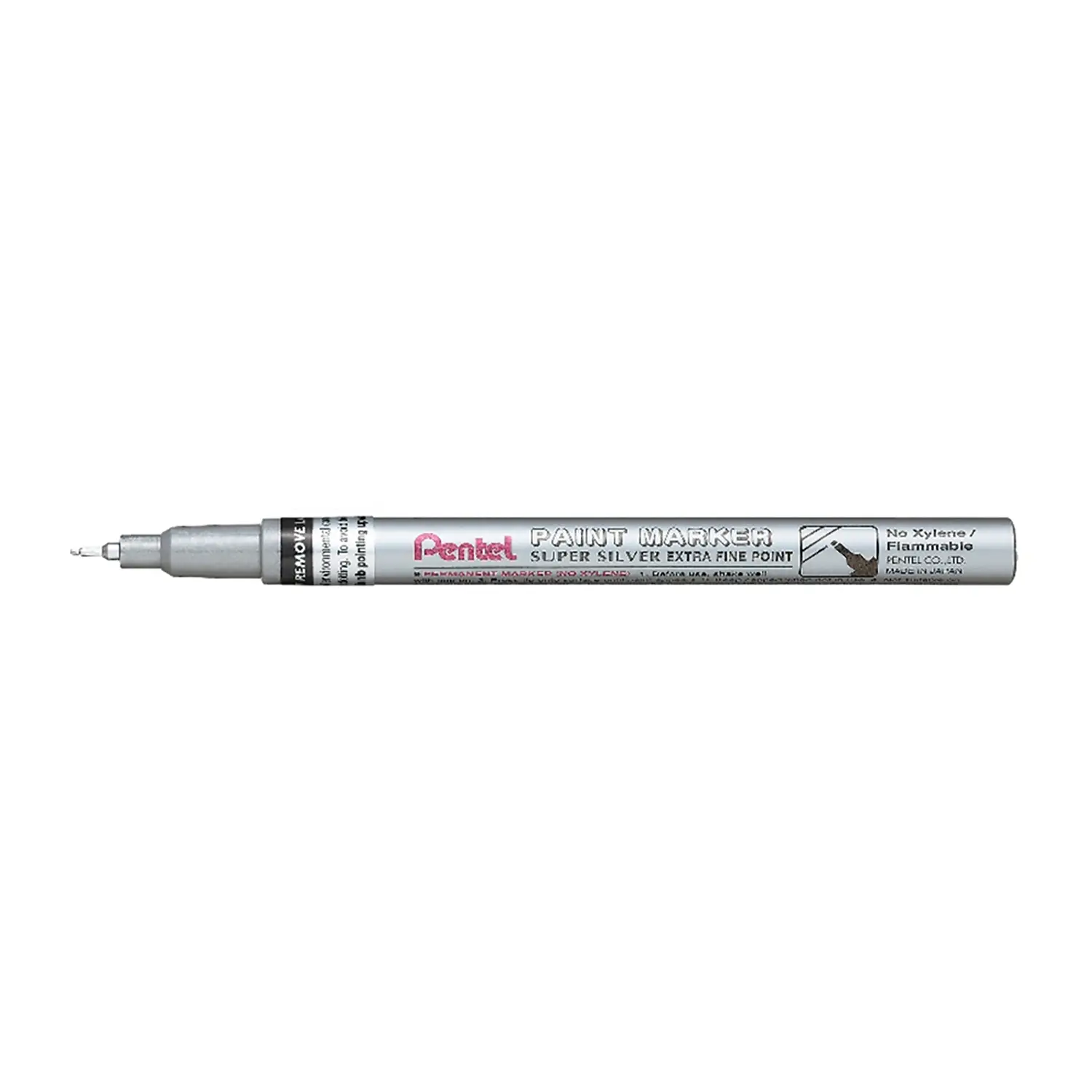 Marcatore Permanente - Punta Extra Fine 0,6 mm – Argento - Pennarelli