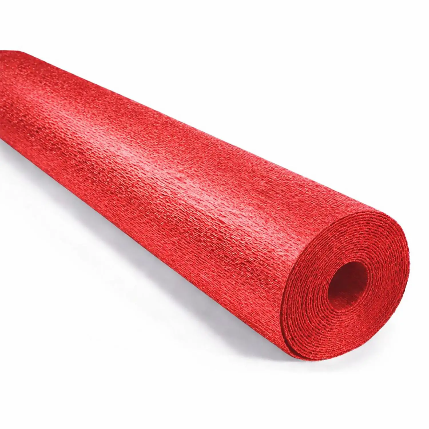 Carta Crespa Pesante Metallizzata Rossa 180 g/m² - Rotolo 50 x 250 cm - Carta e cartoncino