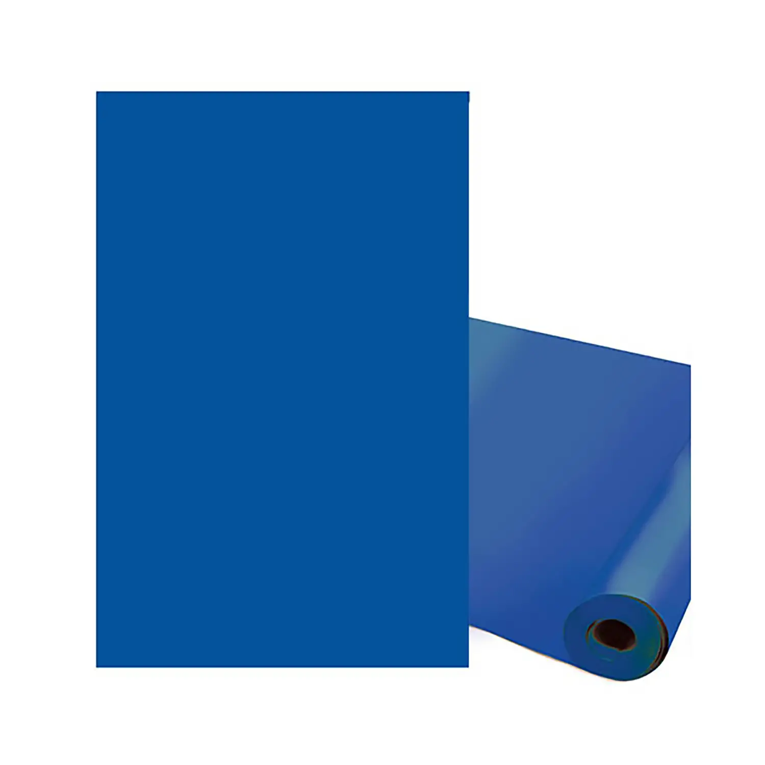 Carta Camosciata Adesiva - Rotolo 2x50 cm, Blu (80 g/m²) - Carta e cartoncino