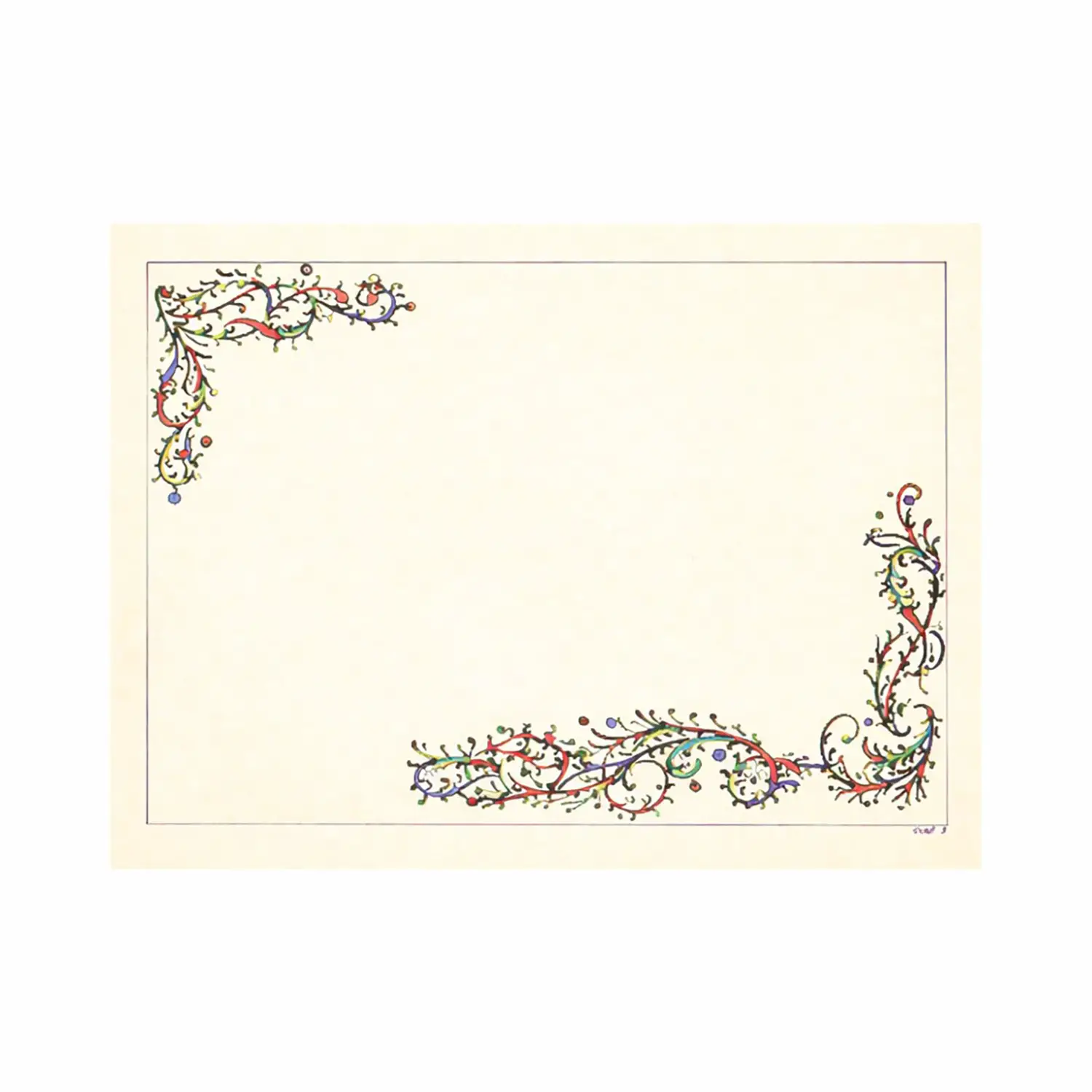 Pergamene Stampate a Lito 230 Gr – Cm 25x35 - Carta e cartoncino