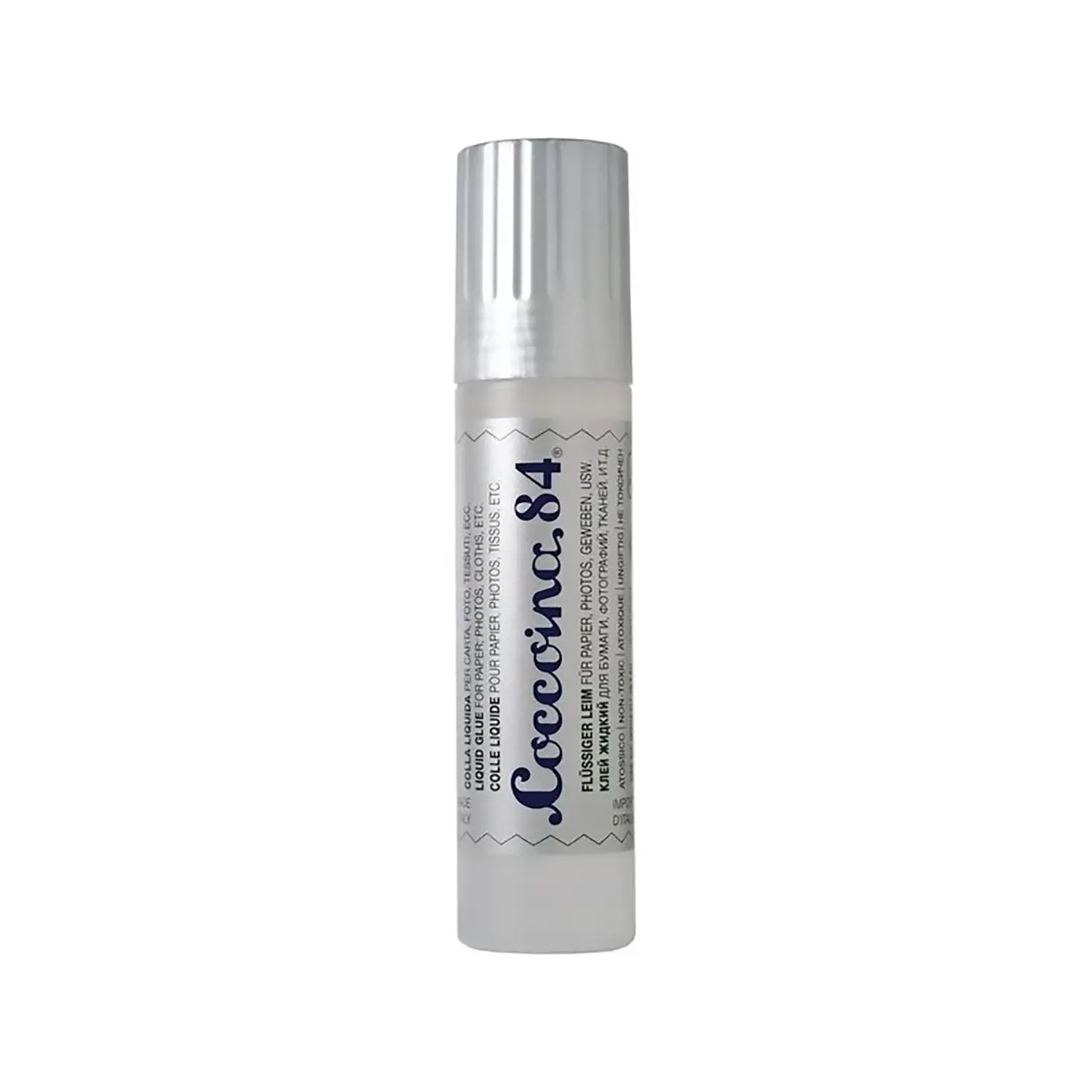 Colla Liquida Coccoina 84 da 50 ml – Colla con Applicatore a Spugnetta - Nastri adesivi e colle