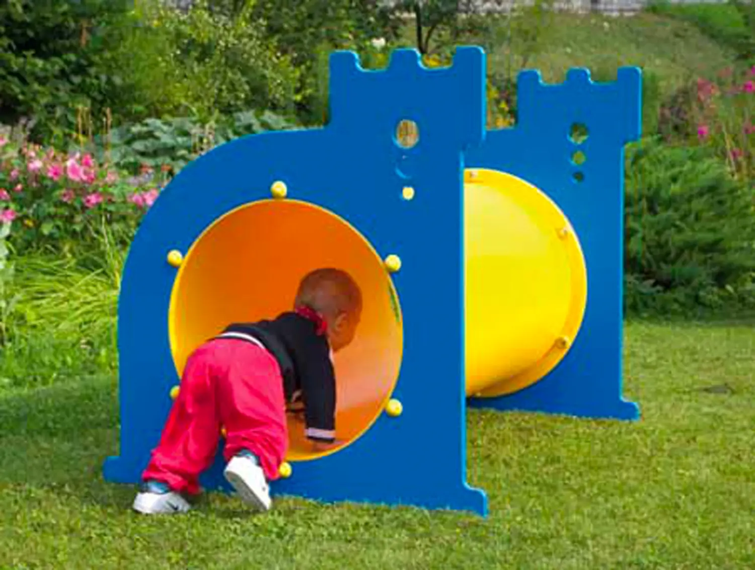 Tunnel Merlino Outdoor – Gioco Tunnel per Bambini da Esterno - Playgrounds e giostre