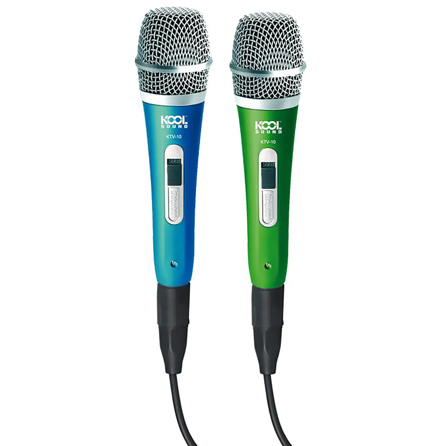 Kit 2 Microfoni Dinamici Karma – Microfoni con Cavo Jack 6,3 mm da 5 Metri - Sistemi audio