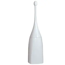 Portascopino WC Bianco Mar Plast in ABS – Scopino da Terra 48,5 cm - Zona cambio e bagno