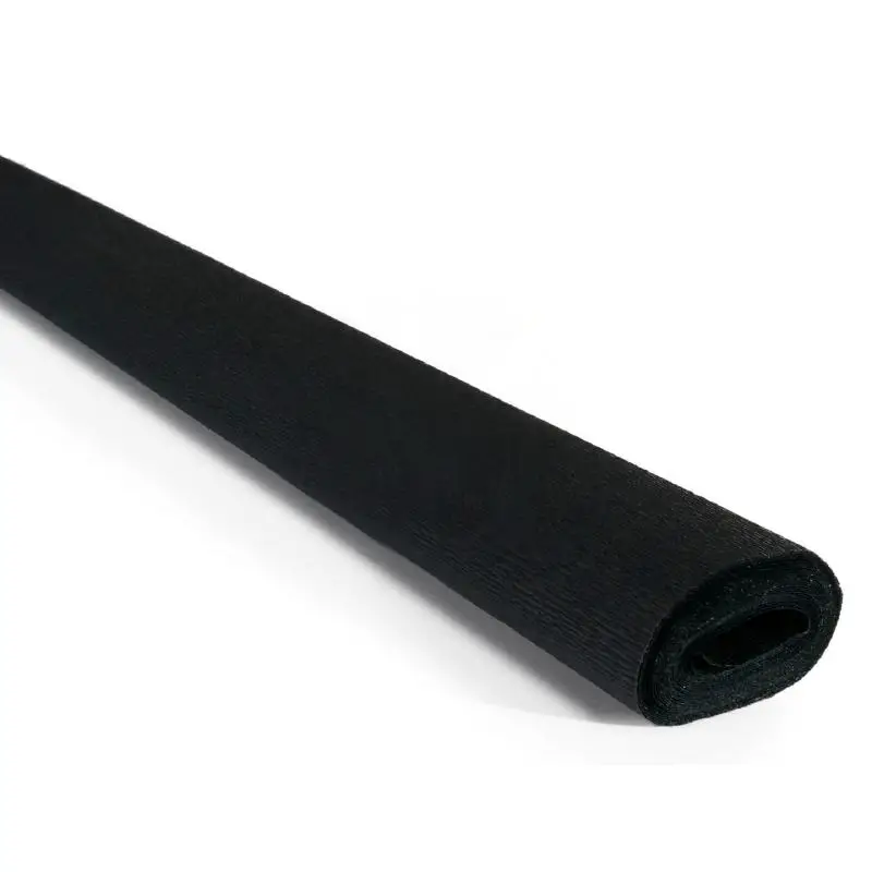 Carta Crespa Premium Extra Nera – Rotolo 50 cm x 2,5 m, 60 g/m² - Carta e cartoncino