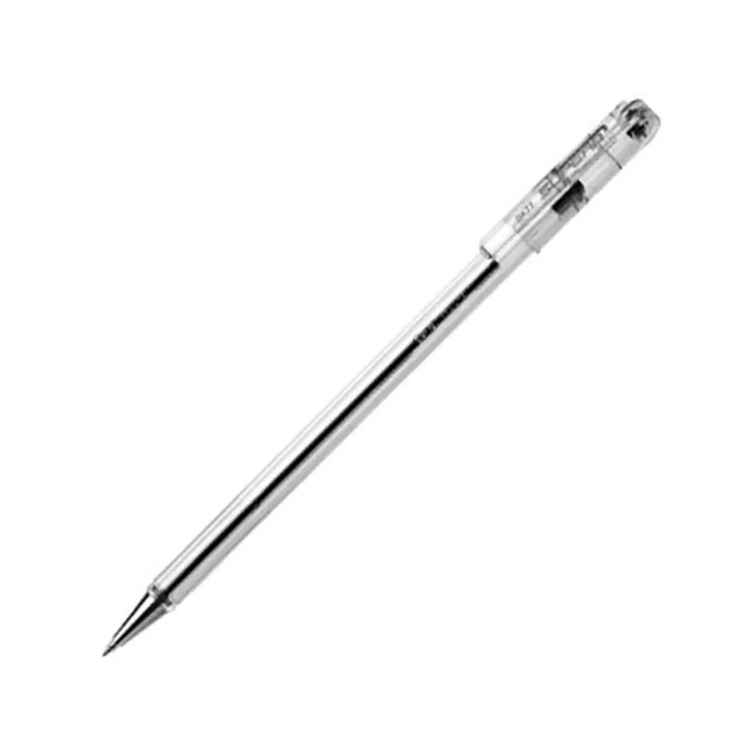 Penna a Sfera Pentel Superb Kb77 Nero – Punta 0,7 mm e Scrittura Fine - penne pennarelli ufficio