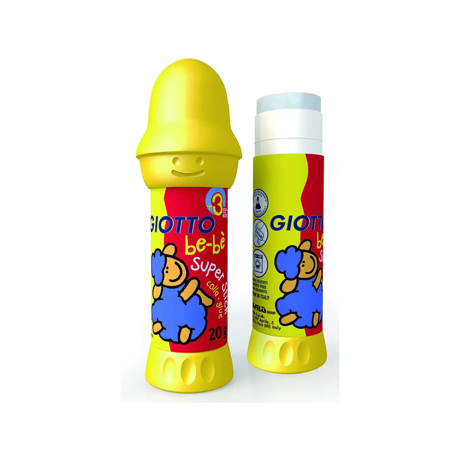 Prima Colla Stick Giotto Bè-Bè 20 g – Colla per Bambini Senza Solventi - Nastri adesivi e colle