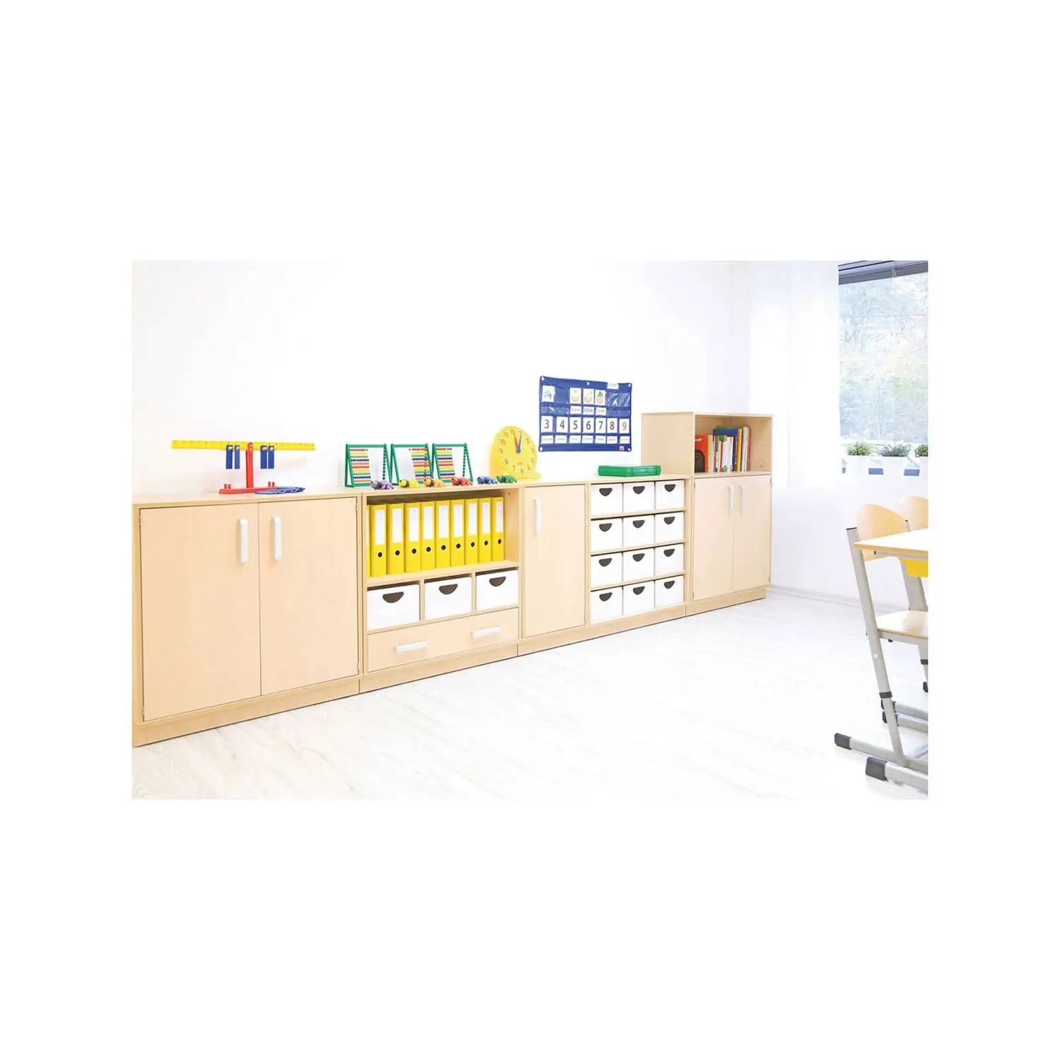 Serie Flexi Composizione 6 ideale per la scuola dell' infanzia - Arredo Nido e Infanzia
