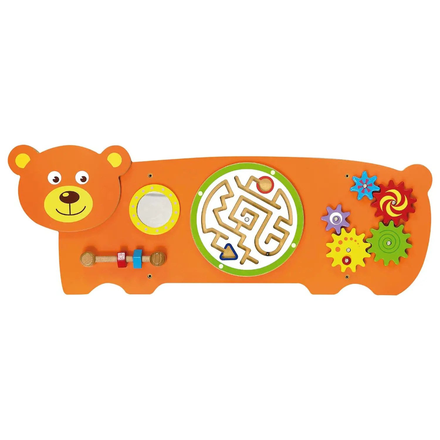 Pannello Manipolazione Orso Multiattività - Motricità fine
