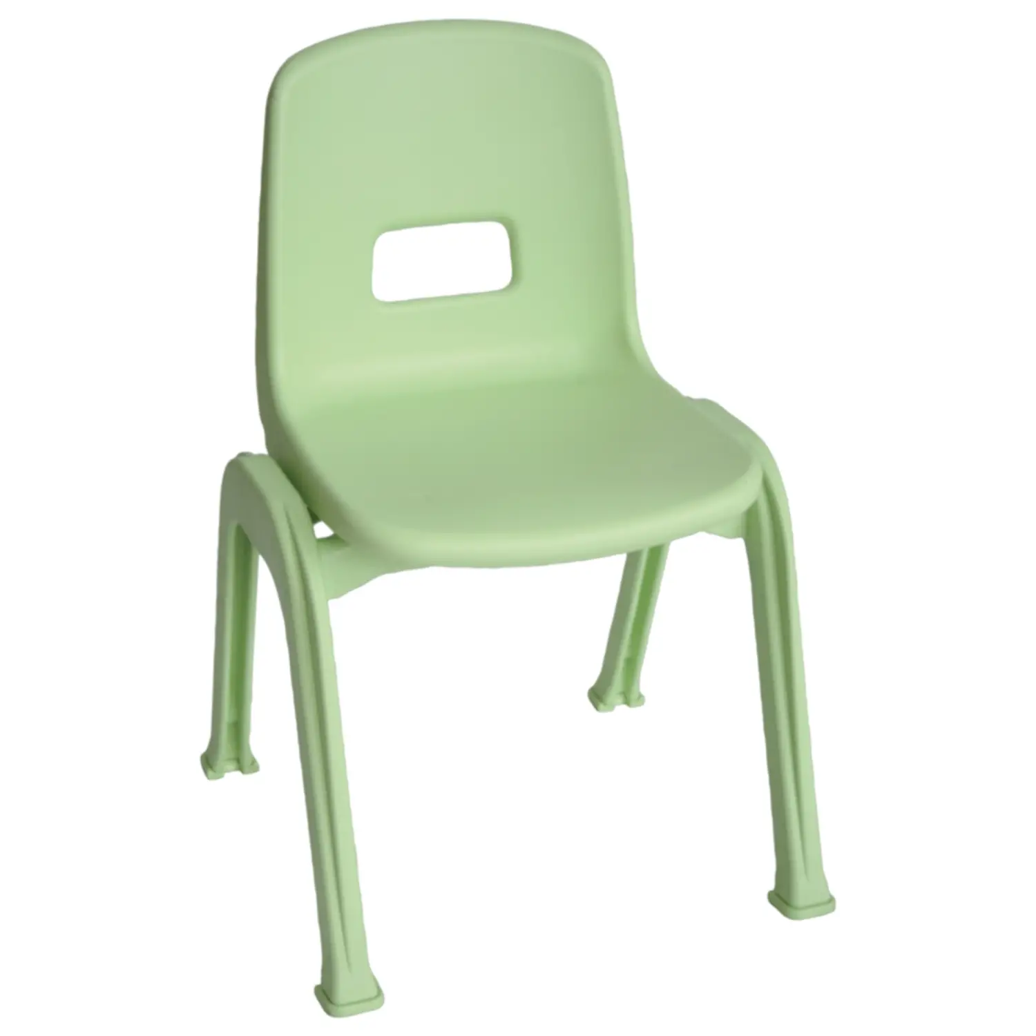 Sedia per la Scuola dell’Infanzia Iride - Misura 2 - Verde Mela - Sedie in plastica