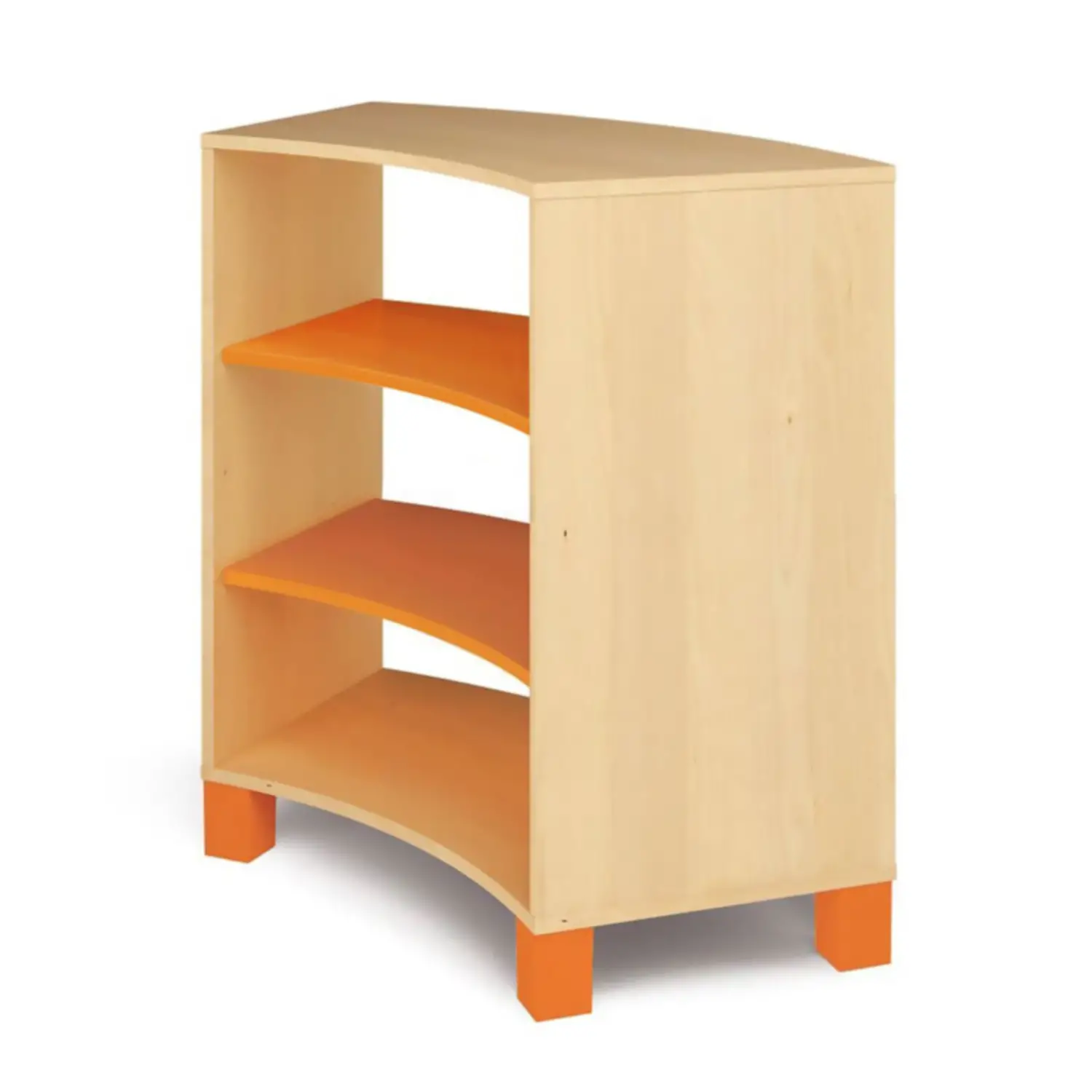 Mobile Divisorio Nova Arancio per Ambienti Scolastici H 94 cm. - Arredo Nido e Infanzia