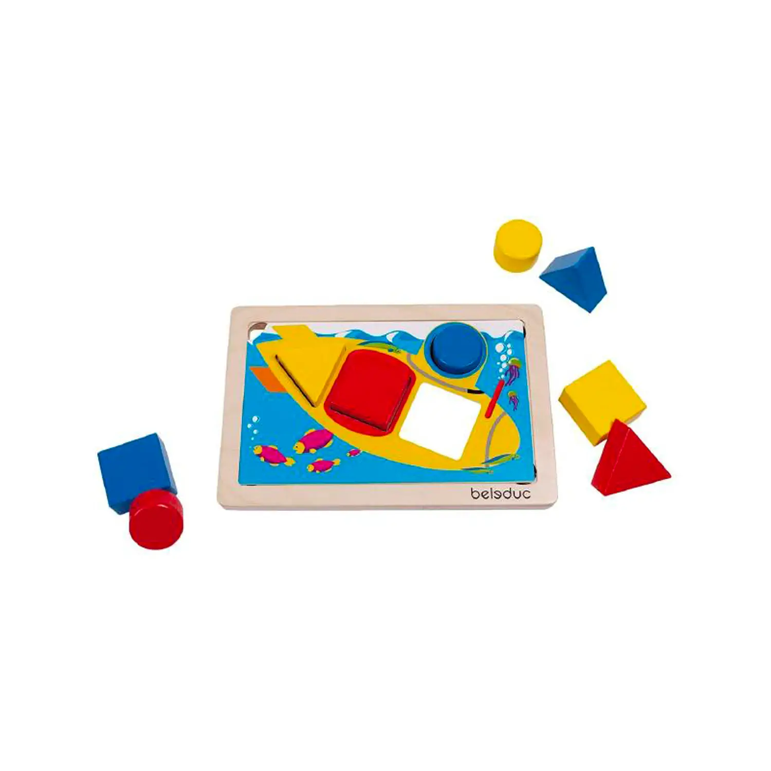 Incastro Cerchio delle Forme – Gioco Educativo in Legno - Primi giochi