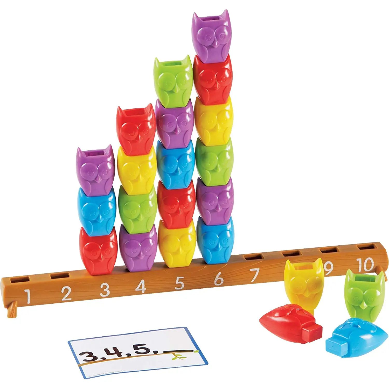 Gufi da Impilare – Impara a Contare Giocando - Classificazione e matematica