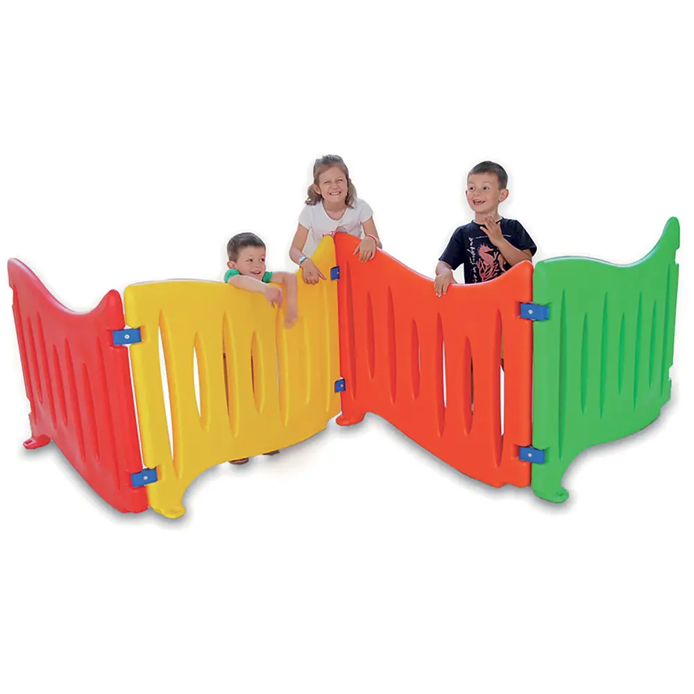 Recinto per Bambini – Steccato Wave Pannello Verde - Casette