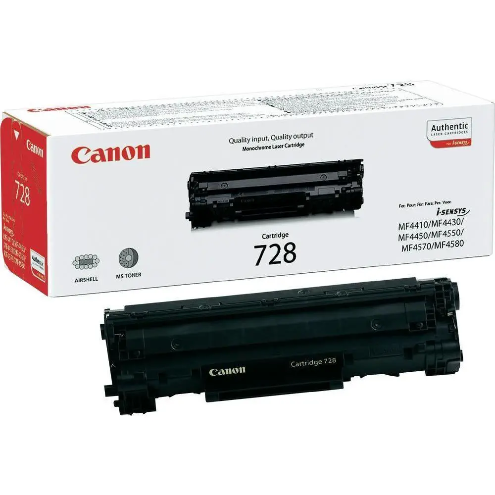 CANON TONER NERO CRG 728 MF44XX MF45XX - consumabili