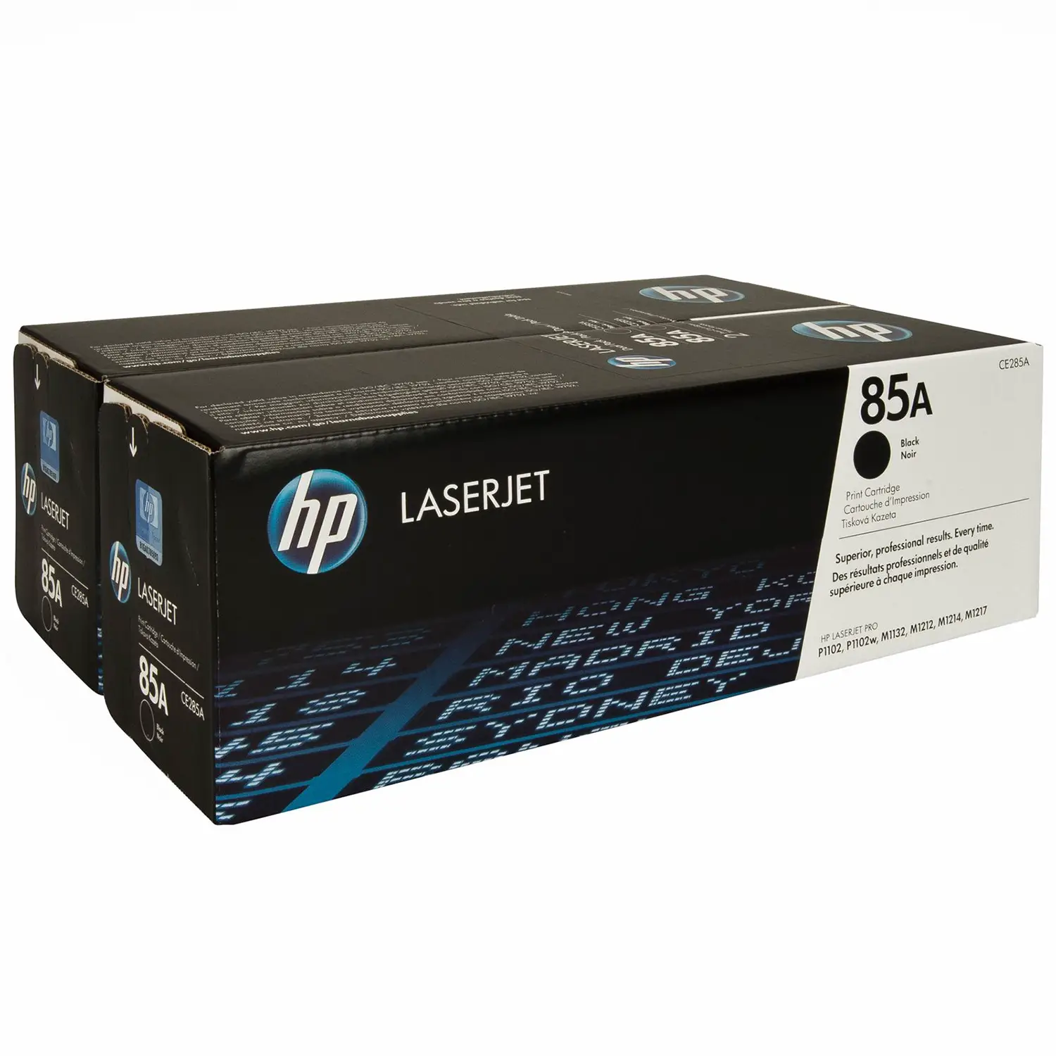 Pack 2 Toner HP 85A Nero Originale – Laser (3.200 Pagine Totali) - consumabili