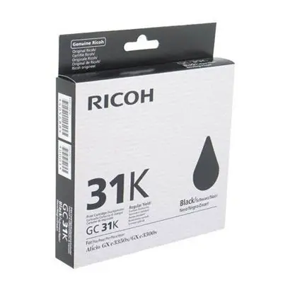 RICOH CART. INCHIOSTRO NERO GXE3300N GXe3350N GXe5550N GXe2600 405688 - consumabili