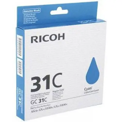 RICOH CART. INCHIOSTRO CIANO GXE3300N GXe3350N GXe5550N GXe2600 405688 - consumabili