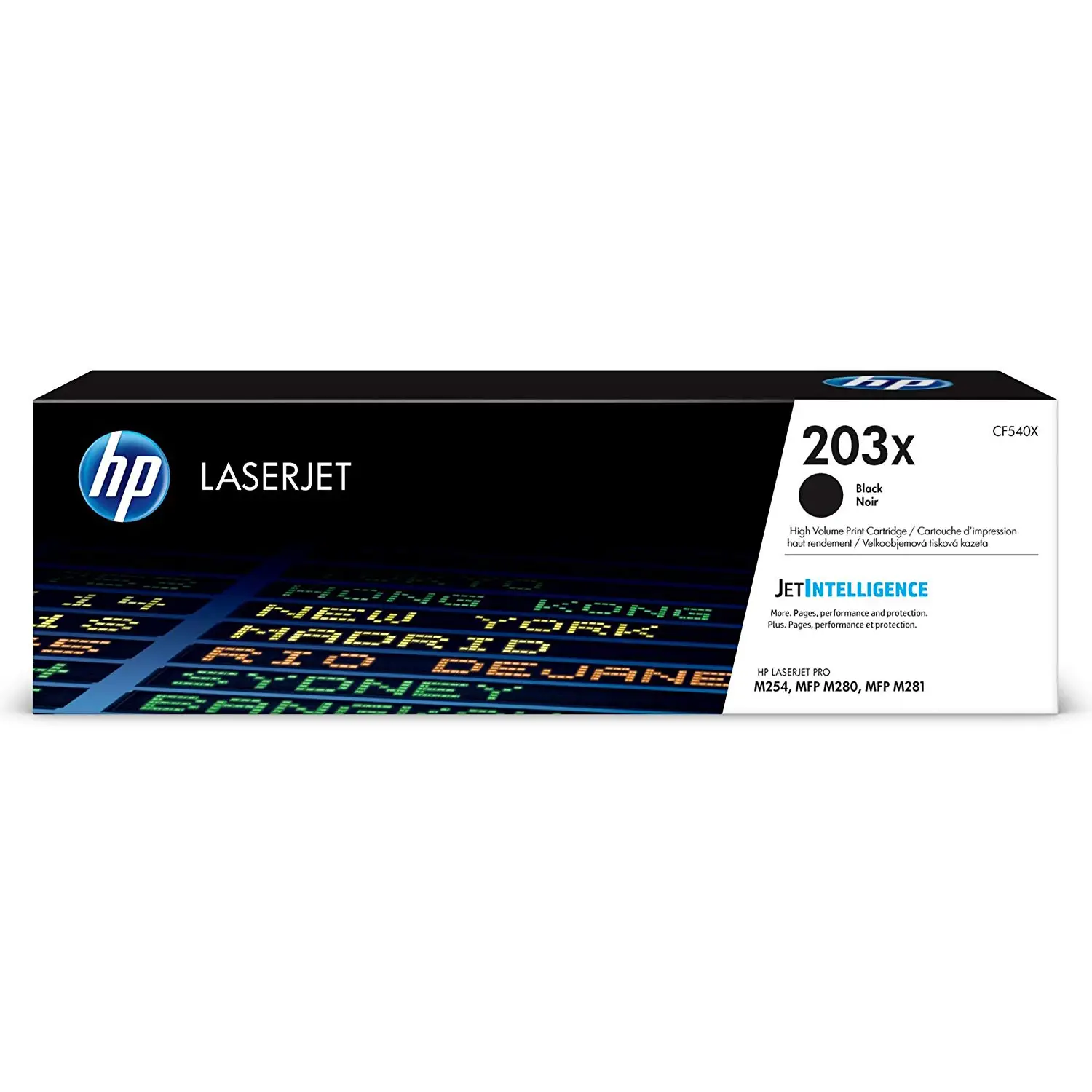 Cartuccia toner nero originale ad alta capacita' LaserJet HP 203X 3.200PAG - consumabili