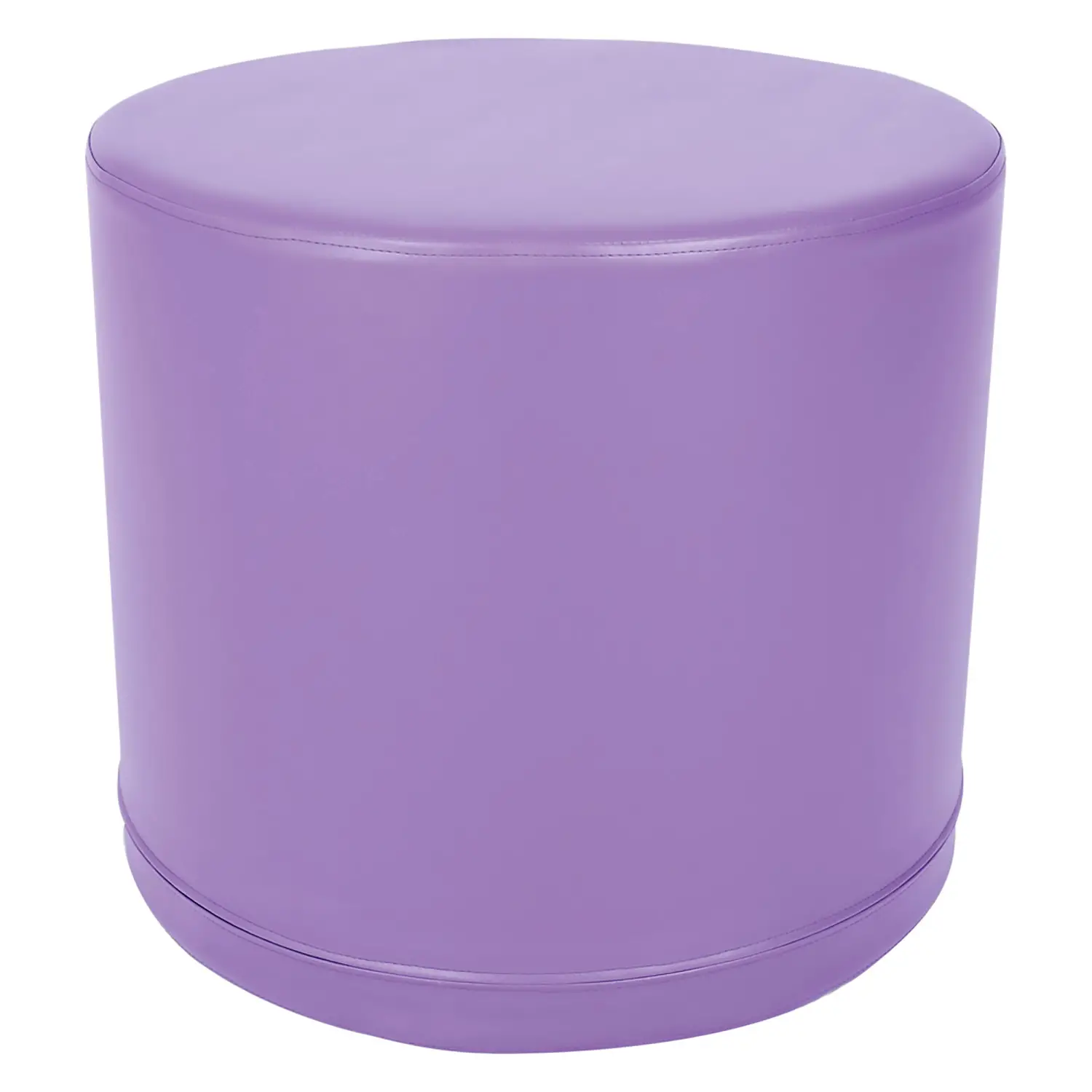 Pouff Tondo Cm. 50x45 H Viola Per Ambienti Scolastici Innovativi - Arredo Nido e Infanzia
