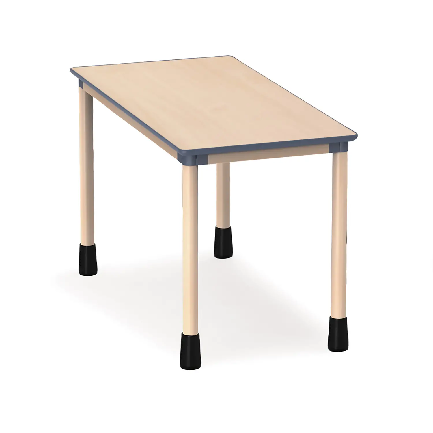 Tavolo Serie 200 Rettangolare – Cm 60x120 - Altezza 73-79 cm - Tavoli e Cattedre