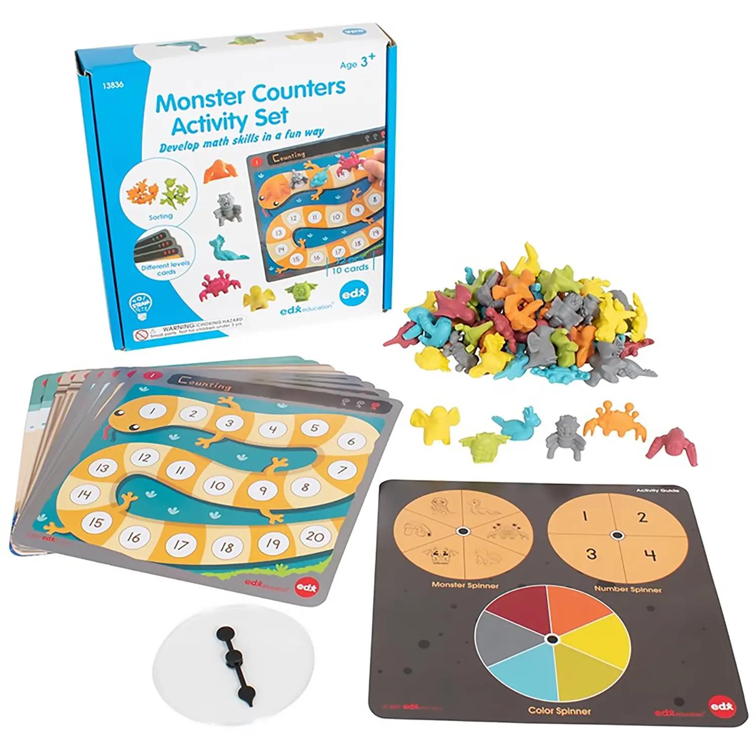 Mostriciattoli Colorati – Gioco Educativo per Matematica e Creatività - Classificazione e matematica