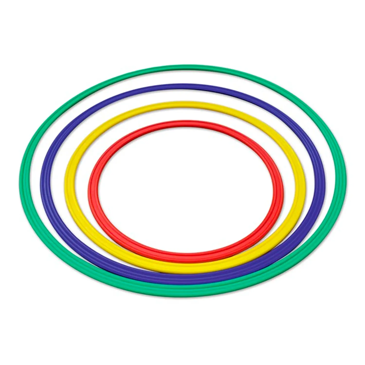 Cerchi Piatti per Ginnastica e Attività Motoria ø 40 cm. Set 4 Colori - Ritmica