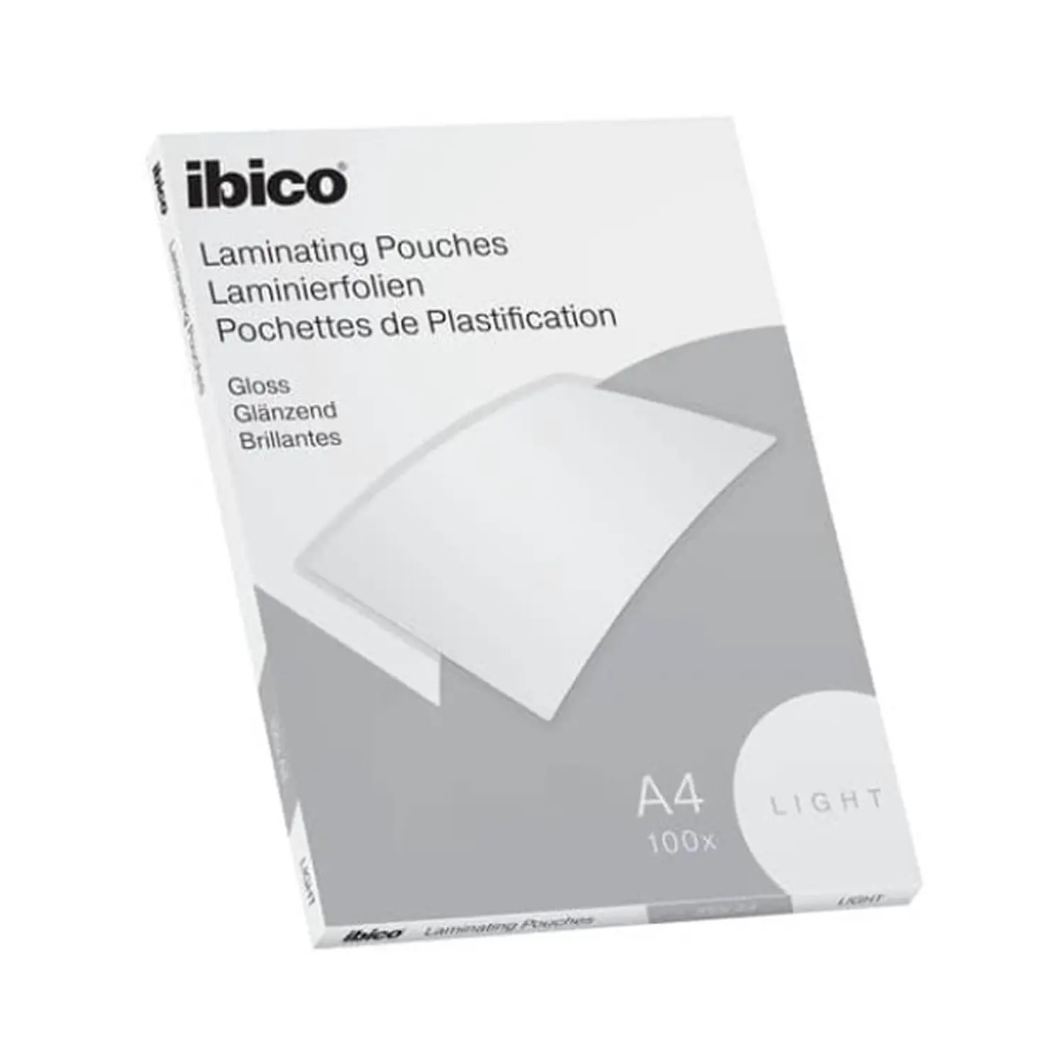 Pouches per Plastificatrice a Caldo A4 Basics Light – 75 Micron - Confezione da 100 Buste - Rilegare e Plastificare