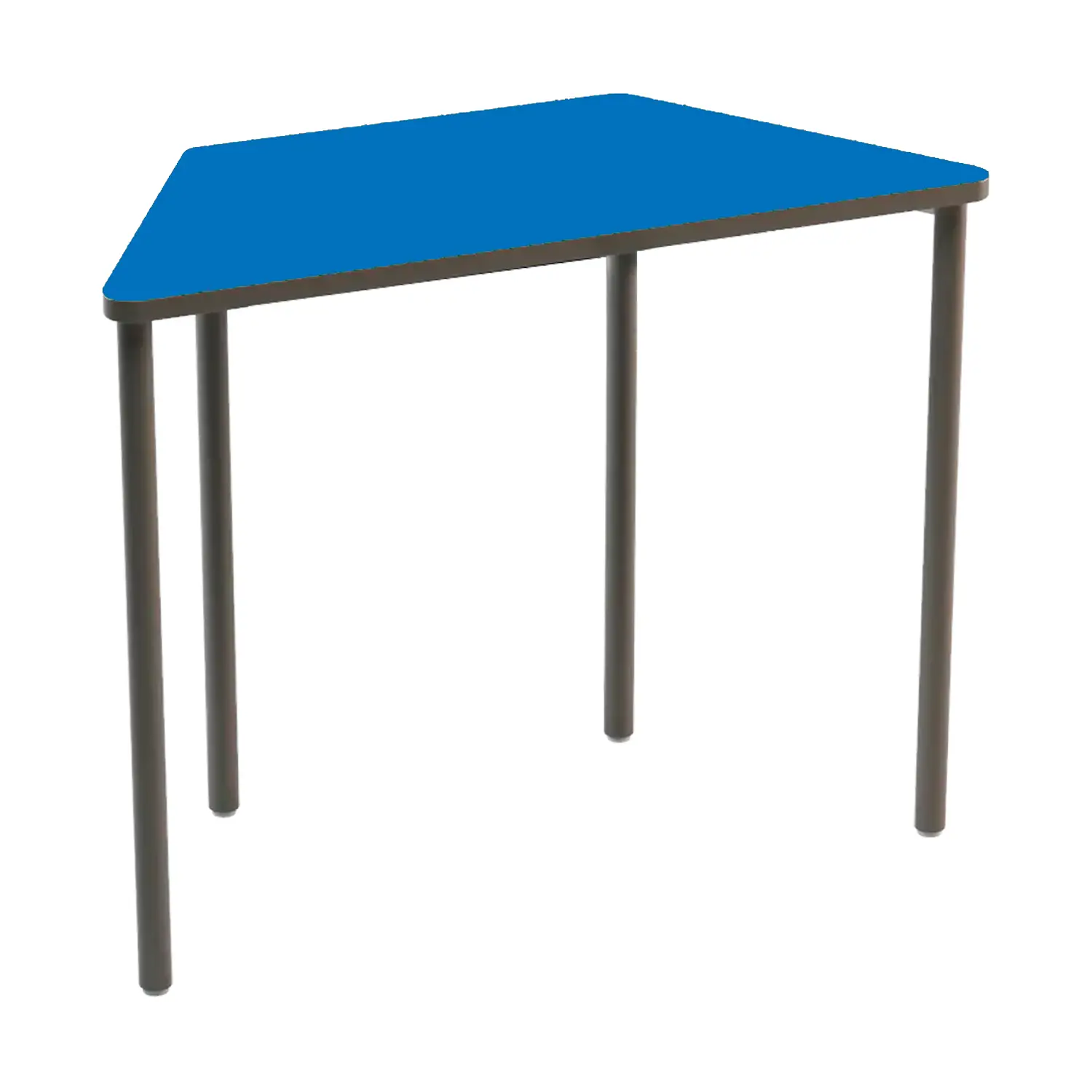Banco Trapezio Modulare Scuola Primaria – Top Blu | Altezza 64 cm - Arredo serie Aula 3.0