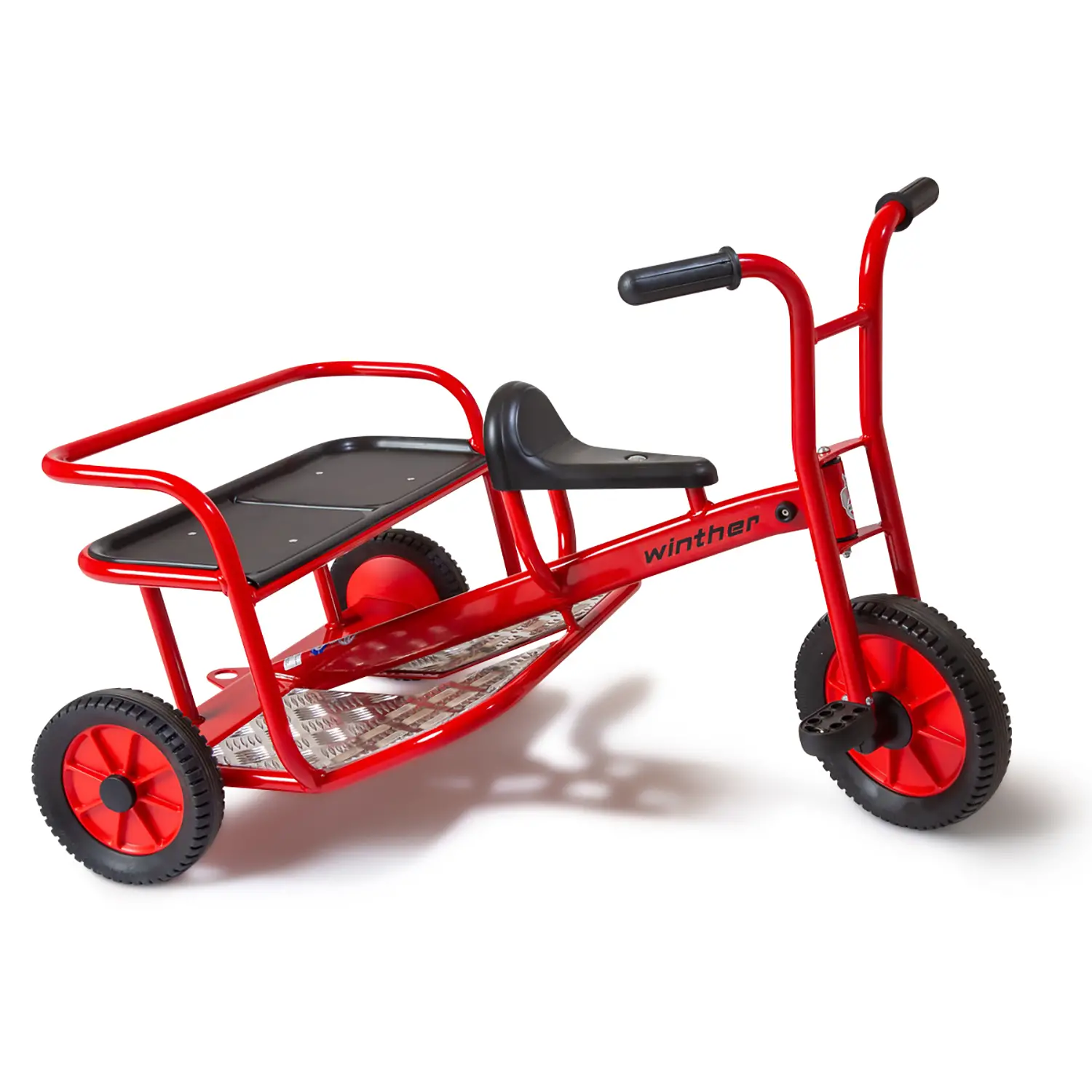 Triciclo Taxi Winther – Triciclo Doppio per Bambini, Gioco e Sviluppo Motorio - Tricicli e primi passi