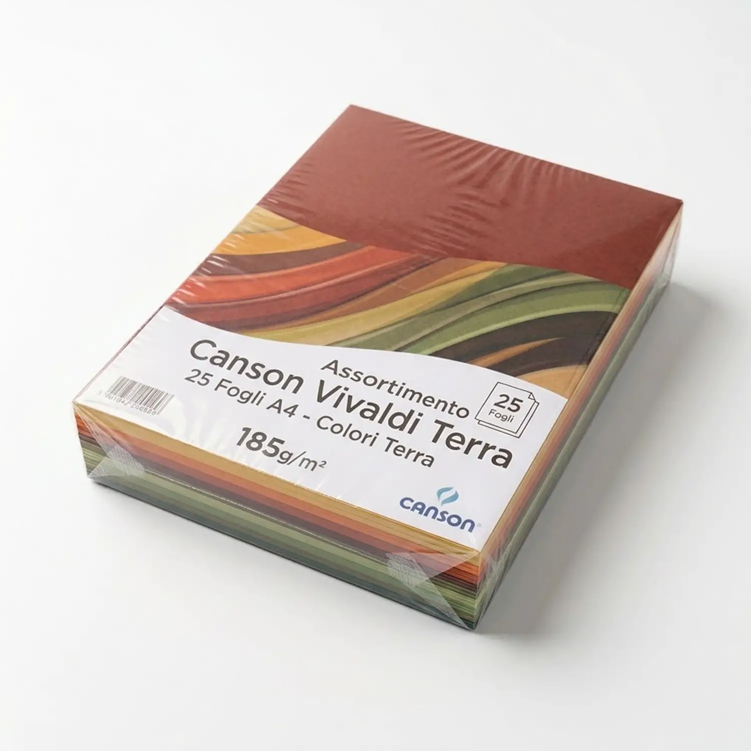 Cartoncino Vivaldi Canson Iris A4 185 g/m² - 25 Fogli Assortimento Terra - Carta e cartoncino
