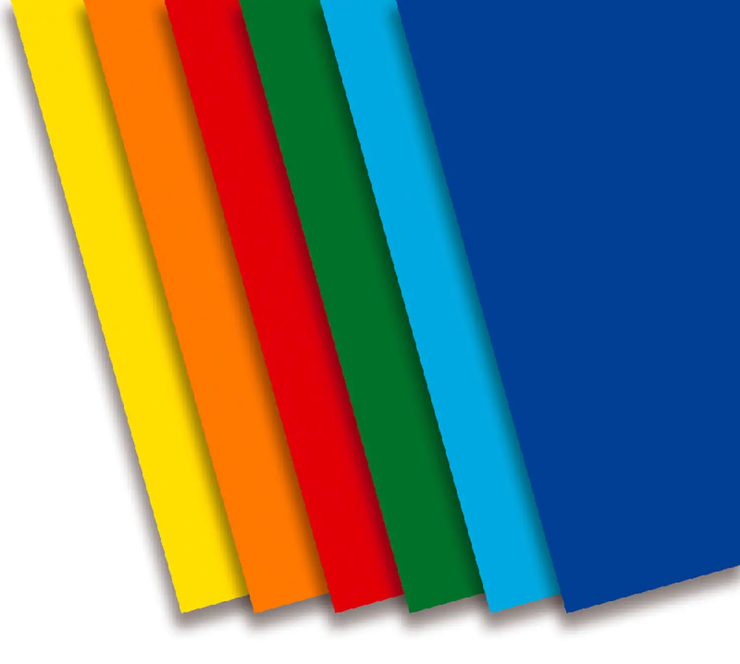 Cartoncino Colorato Premium Liscio Assortimento Base - 30 Fogli 70x100 cm - Carta e cartoncino