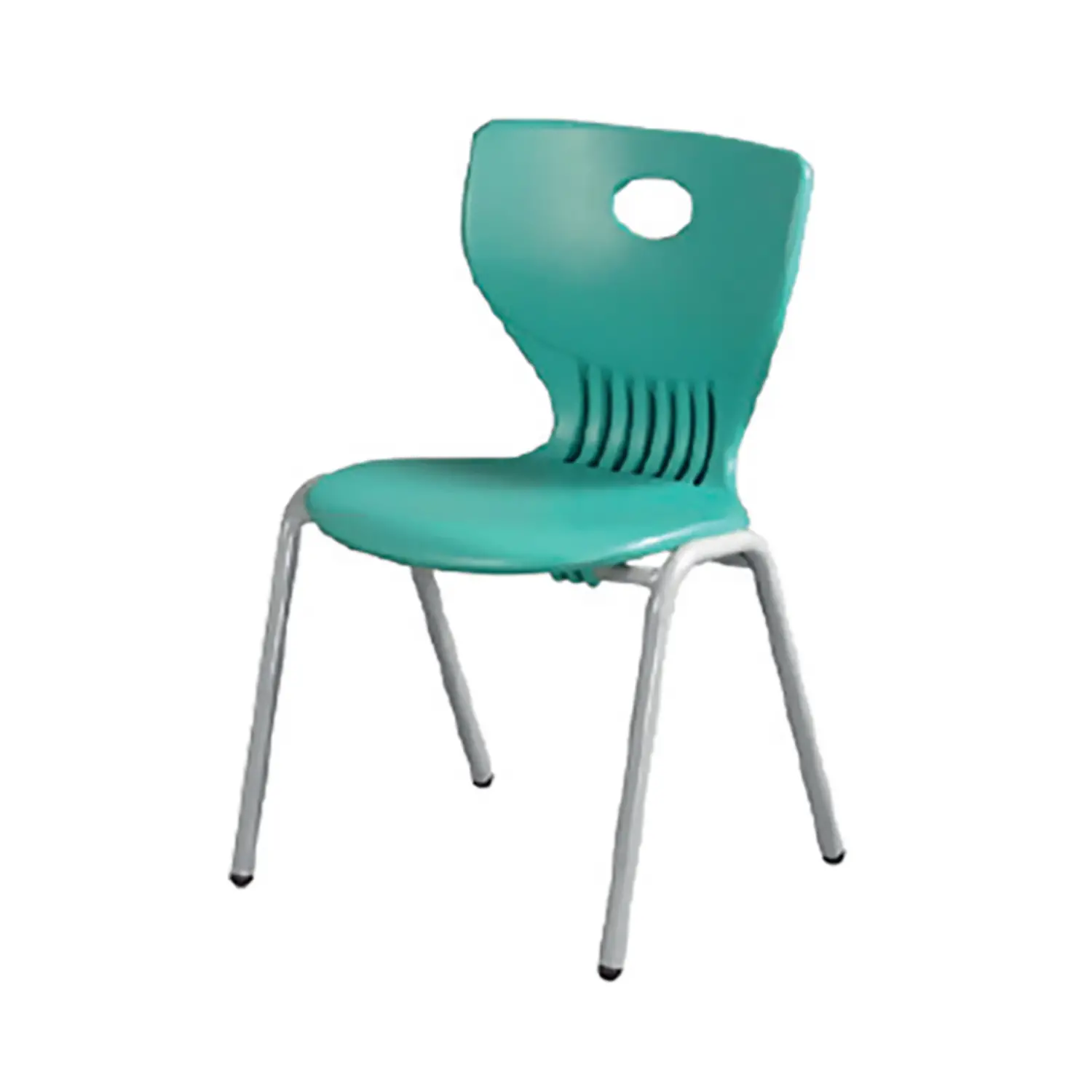 Sedia Classe 3.0 Misura 4 H 39 Cm. Verde 2 Pz. Per Ambienti Scolastici Innovativi - Arredo scuola dell'obbligo