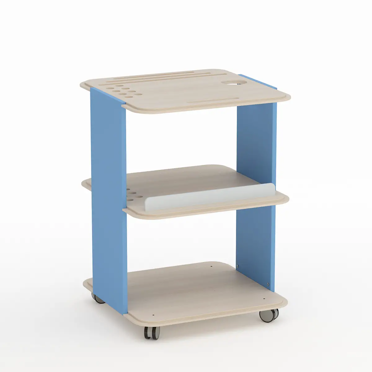 Carrello Easy Line Completo con Set Motricità Maxi - Conforme CAM - Percorsi psicomotori