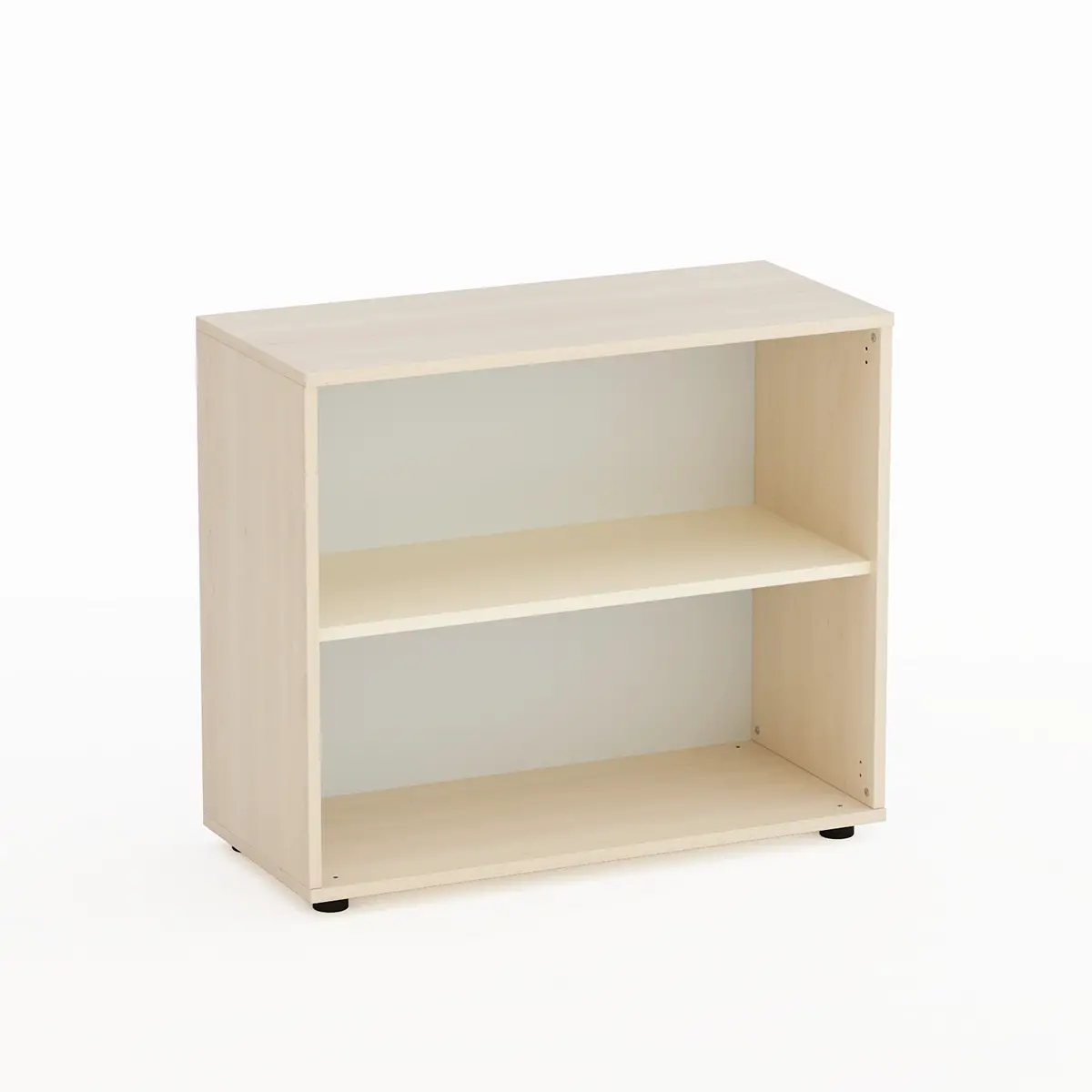 Mobile Kubò Betulla A Giorno H 75 cm Ripiano Magnolia - Conforme CAM - Arredo Nido e Infanzia