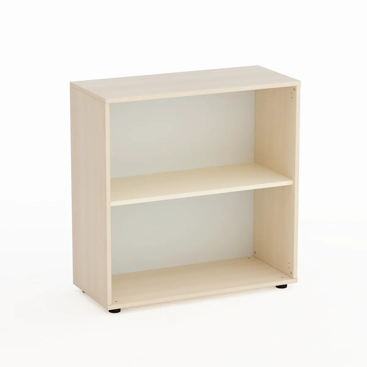 Mobile Kubò Betulla A Giorno H 90 cm Ripiano Magnolia | Conforme CAM - Arredo Nido e Infanzia