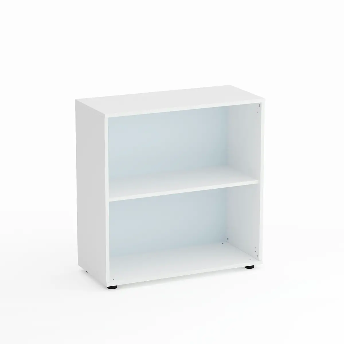 Mobile Scuola Kubò Bianco a Giorno H 90 cm. Ripiani Bianco - Conforme CAM - Arredo scuola dell'obbligo