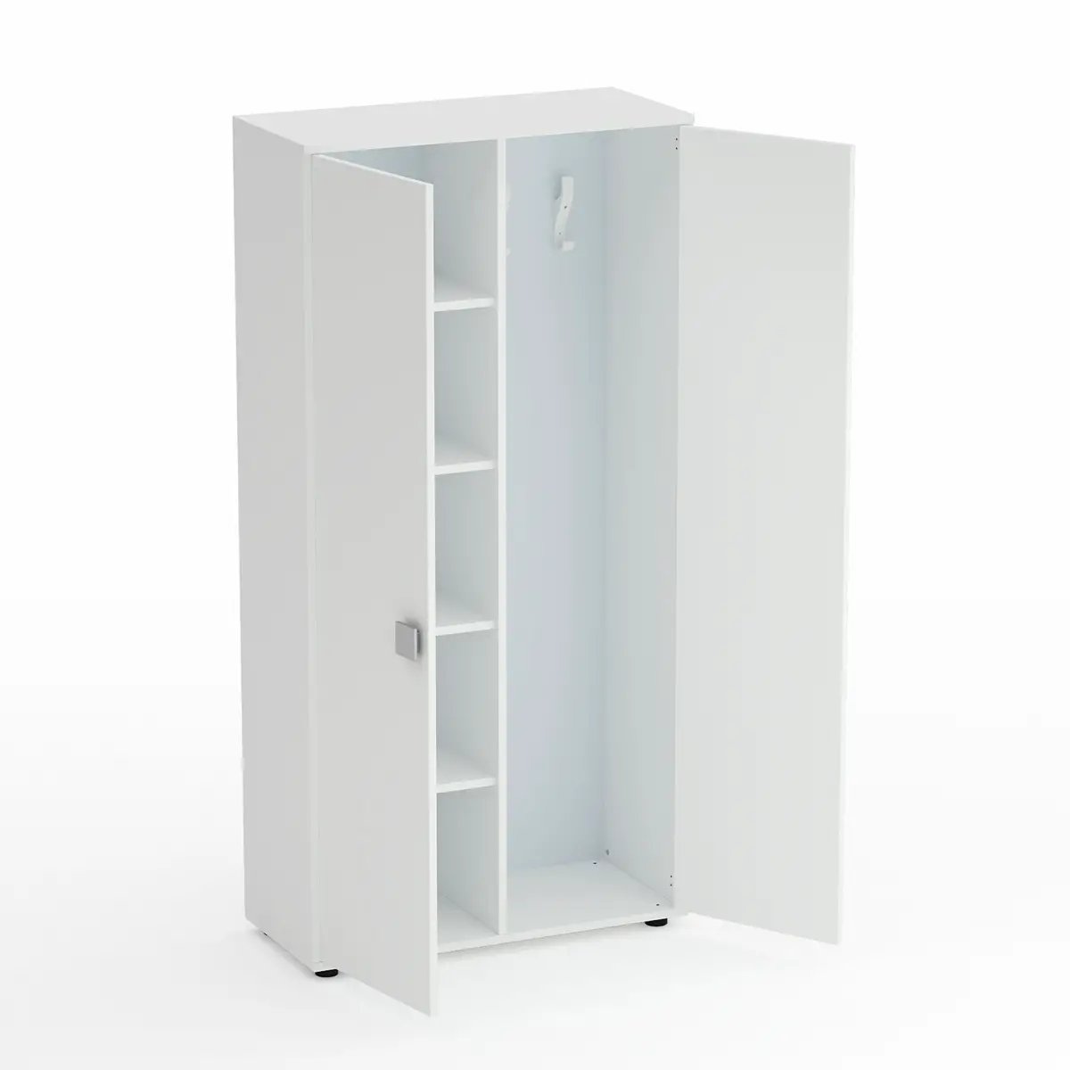 Mobile Spogliatoio Kubò Bianco – Ante Bianche | Conforme CAM - Arredo scuola dell'obbligo