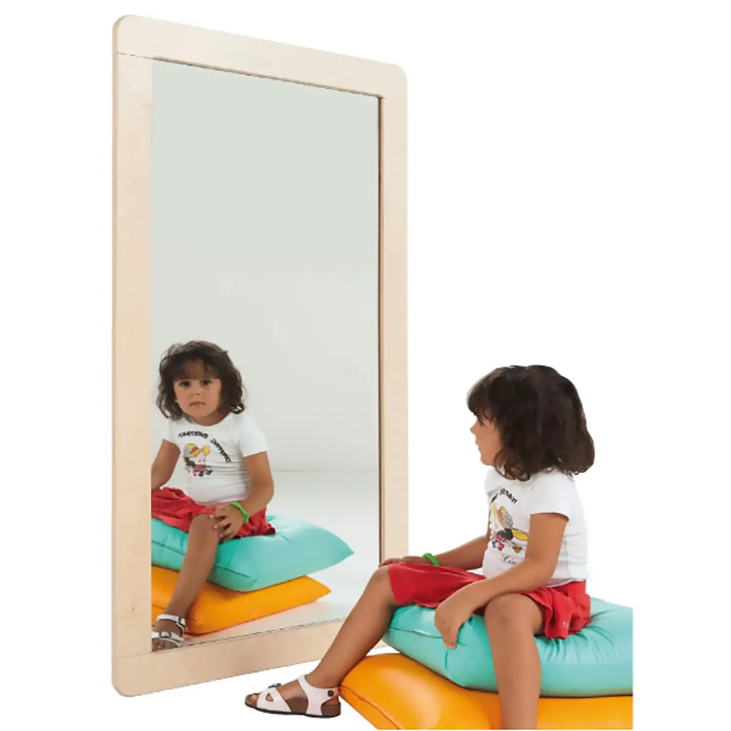 Specchio Verticale a Parete per la Scuola dell’Infanzia – 72x132 cm - Specchi