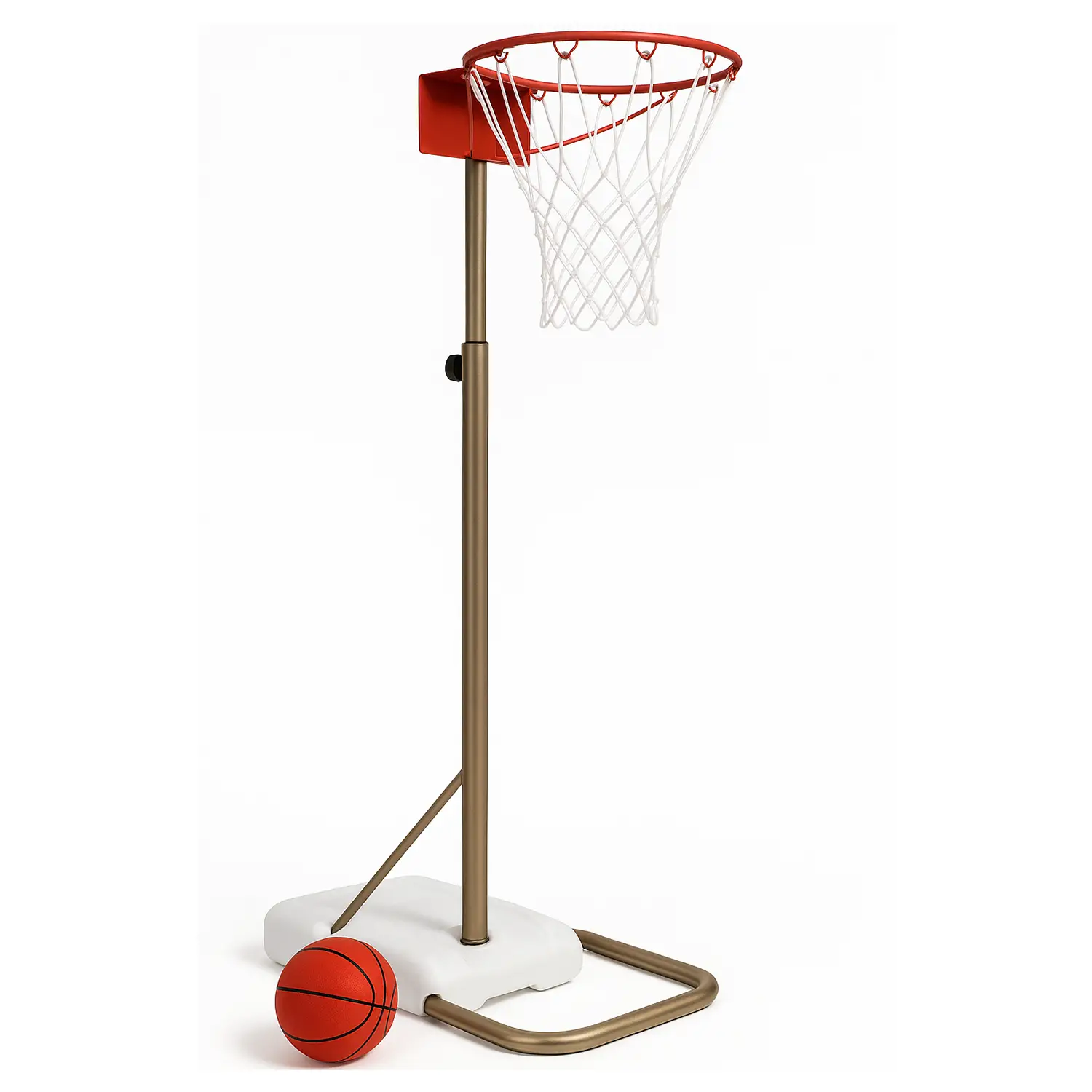 Canestro Trasportabile da Basket su Colonna – Altezza Regolabile fino a 305 cm con Zavorra - Attrezzature sportive