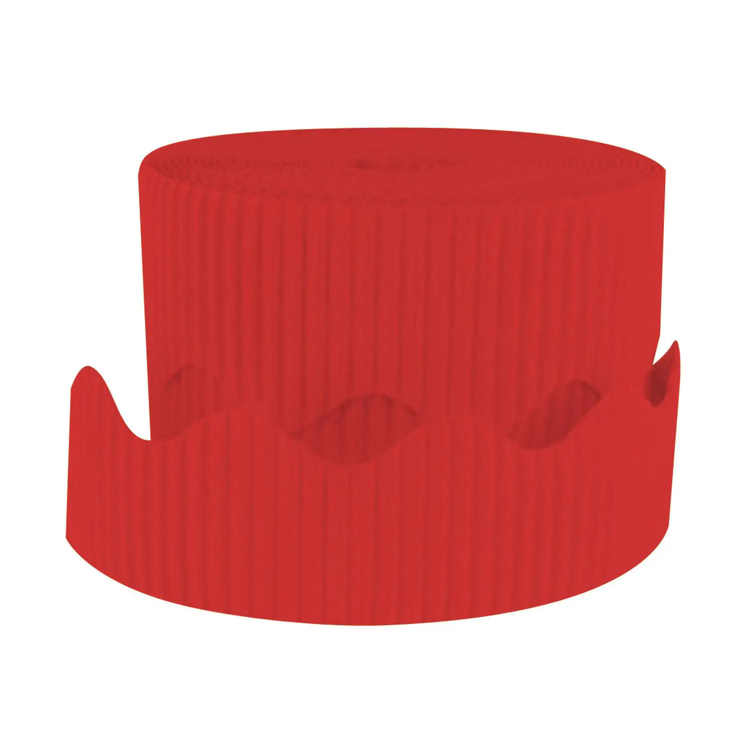 Bordi Cartondulato Onde Rosso - Decorazioni Creative e Scolastiche - Carta e cartoncino