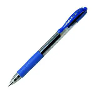 Penna a Scatto Pilot G2 07 Blu – Penna Gel 0,7 mm a Scrittura Scorrevole - penne pennarelli ufficio