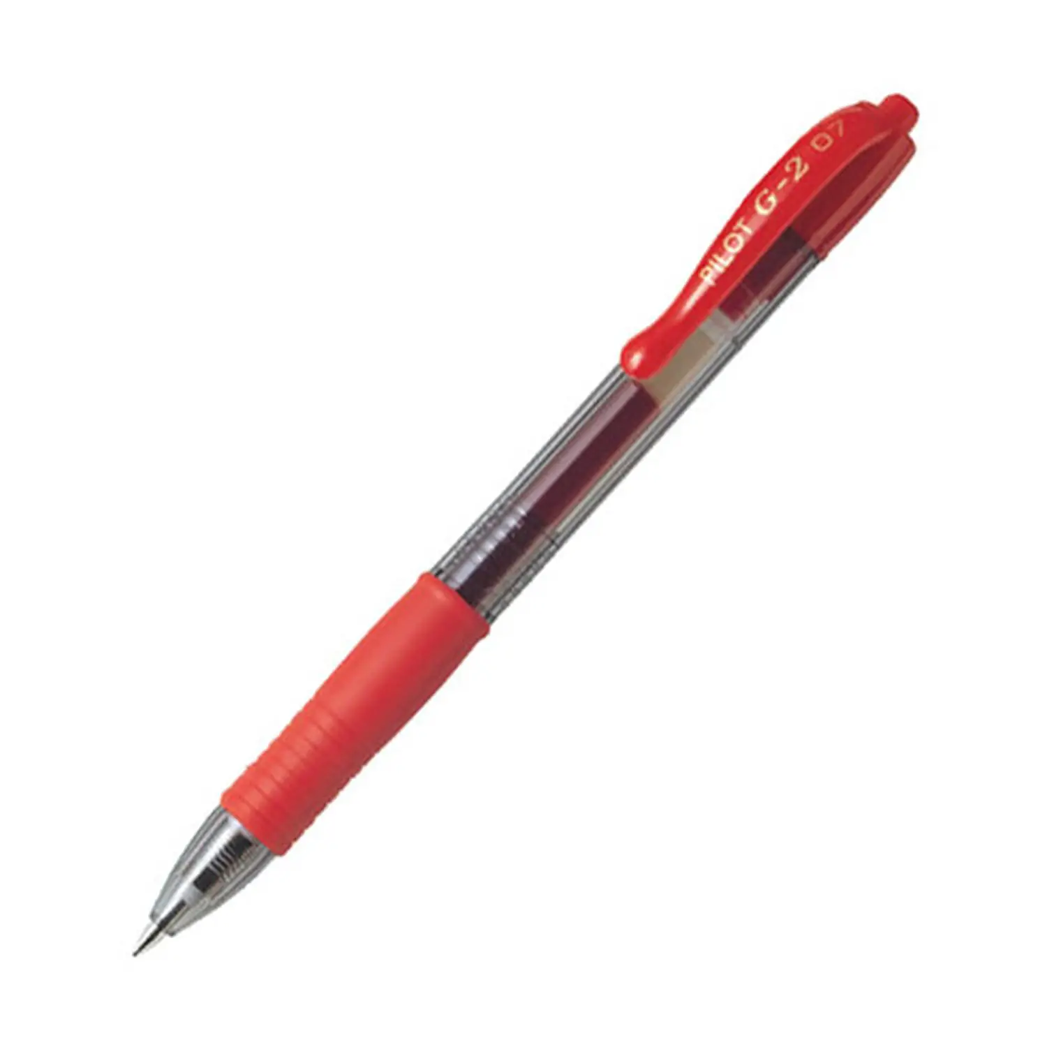 Penna a Scatto Pilot G2 07 Rossa – Penna Gel 0,7 mm a Scrittura Scorrevole - penne pennarelli ufficio