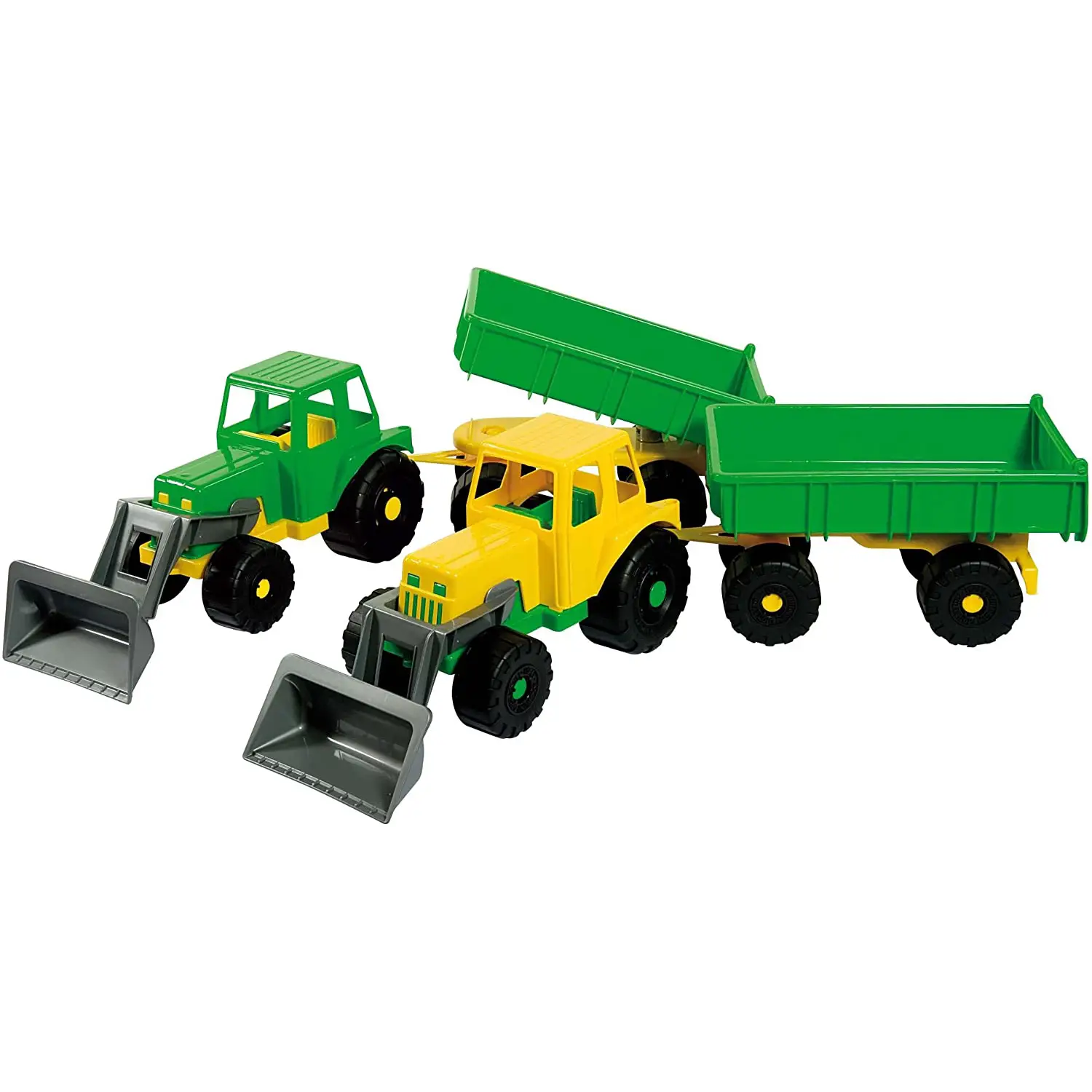 Trattore con Rimorchio 58 cm – Trattore Agricolo Giocattolo Grande per Bambini - Veicoli, garage e piste