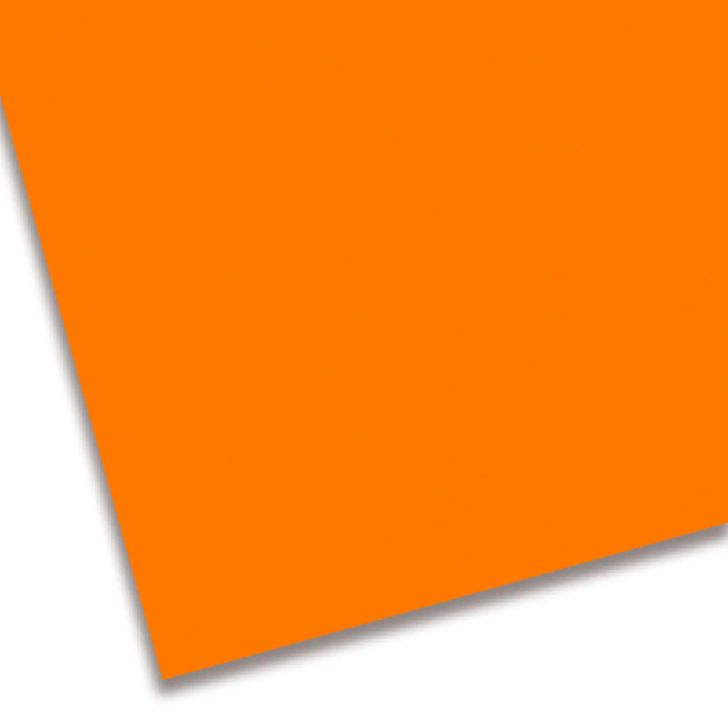 Cartoncino Colorato Premium Liscio 50x70 cm Arancio – 200 g/m² FSC - Carta e cartoncino