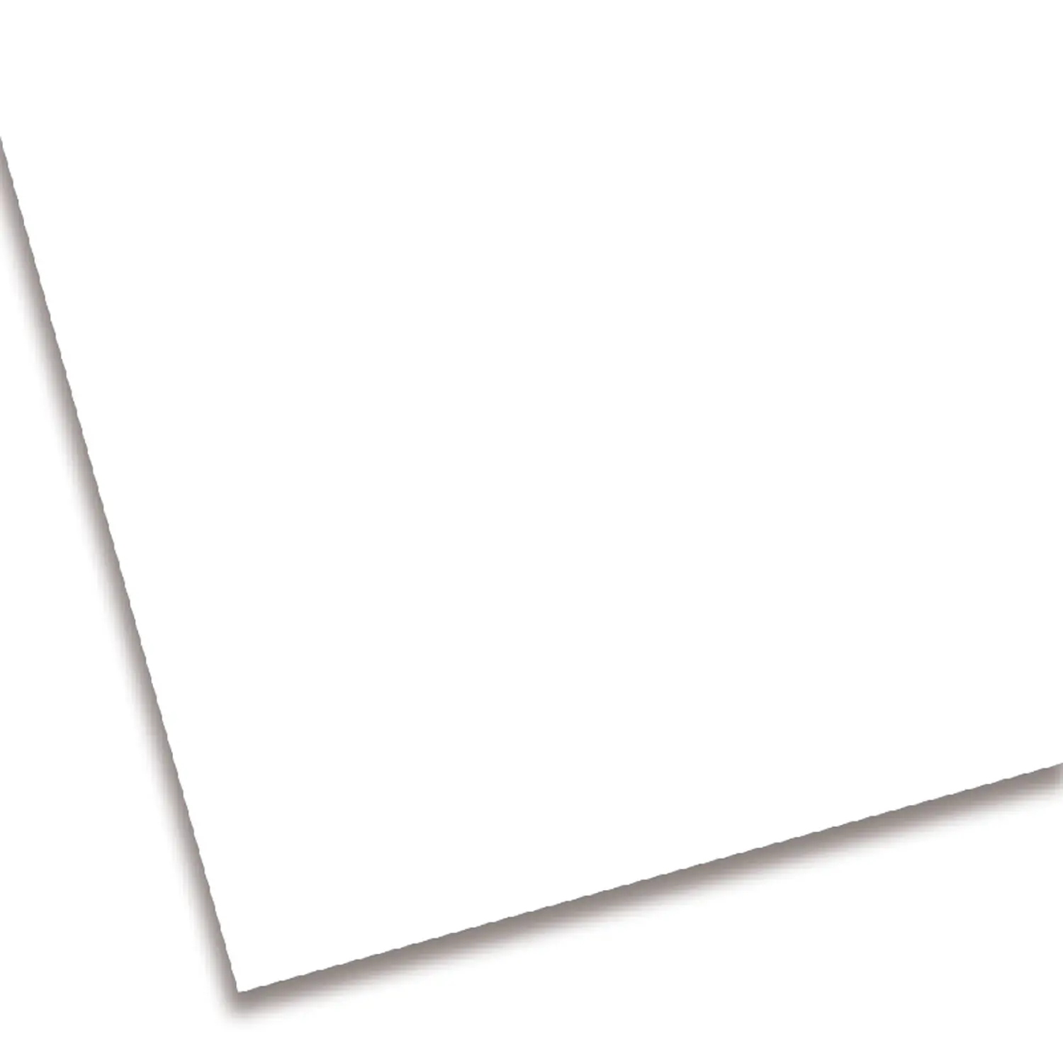 Cartoncino Colorato Premium Liscio – FSC, Colore Bianco, 70x100 cm - Carta e cartoncino