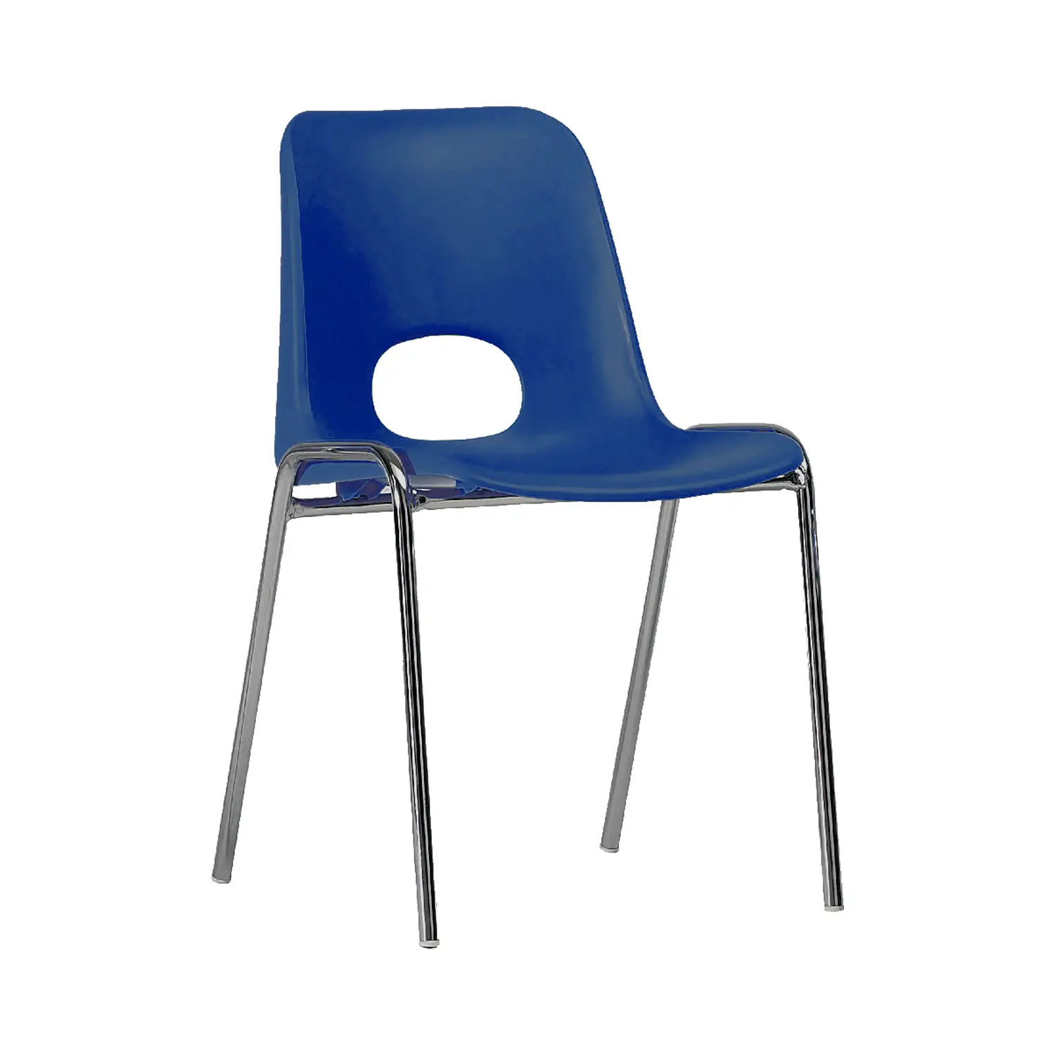 Sedia Impilabile Kastilene - Altezza 42 cm – Blu - Sedie in plastica