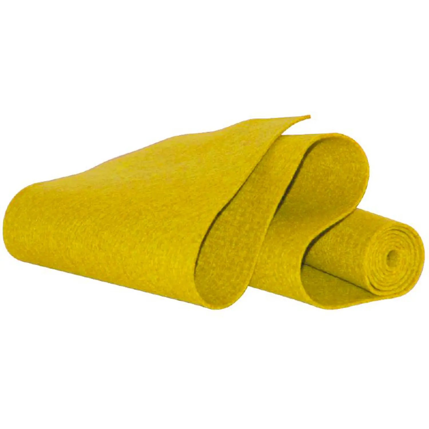 Panno Lenci in Rotolo 45 cm x 5 m - Giallo - Tessuti e stoffe
