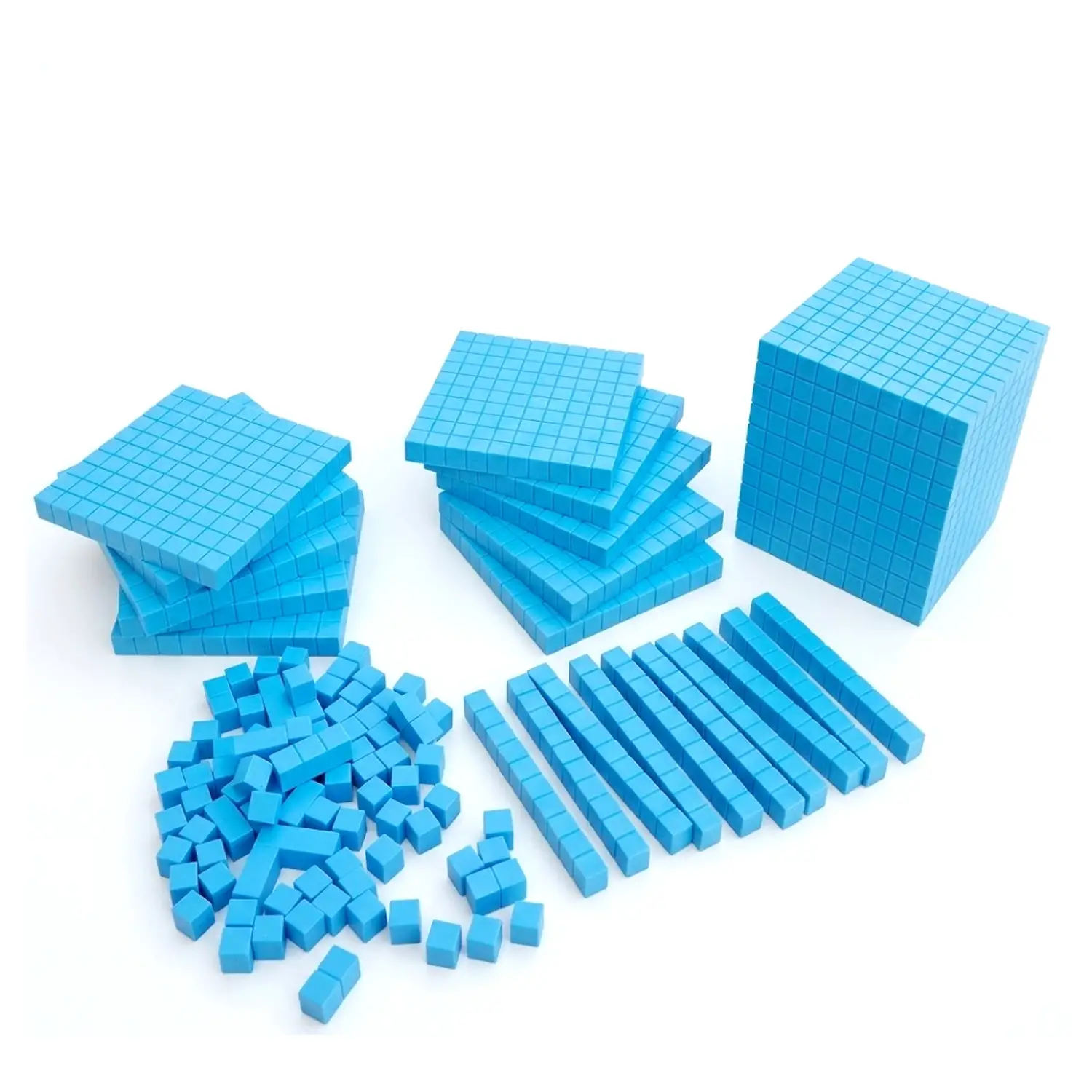Multibase in Plastica Morbida EVA – 121 Pezzi per Matematica e Geometria - Classificazione e matematica