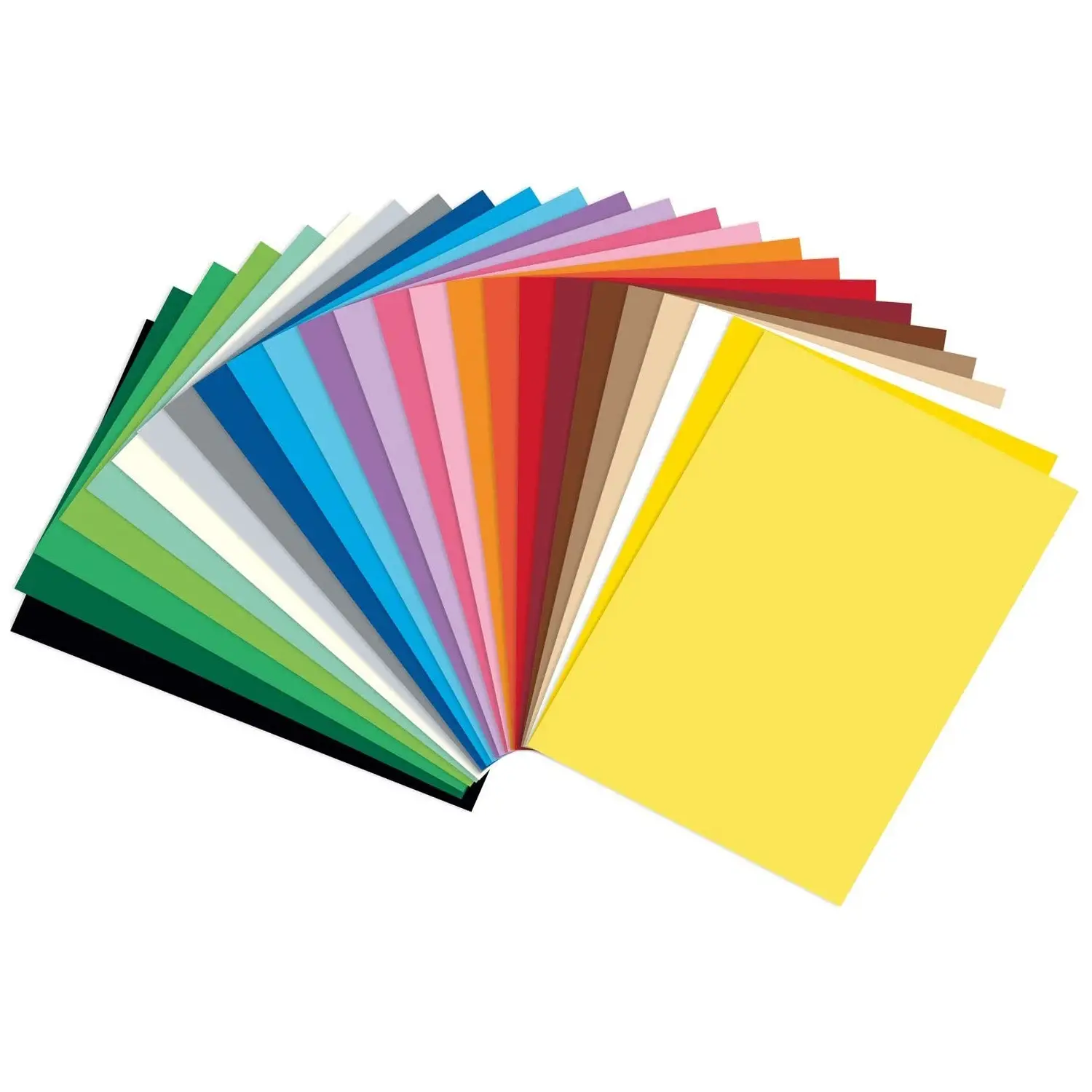 Cartoncino Colorato Leggero 130 gr/mq Premium 500 Fogli 21x30cm - Carta e cartoncino